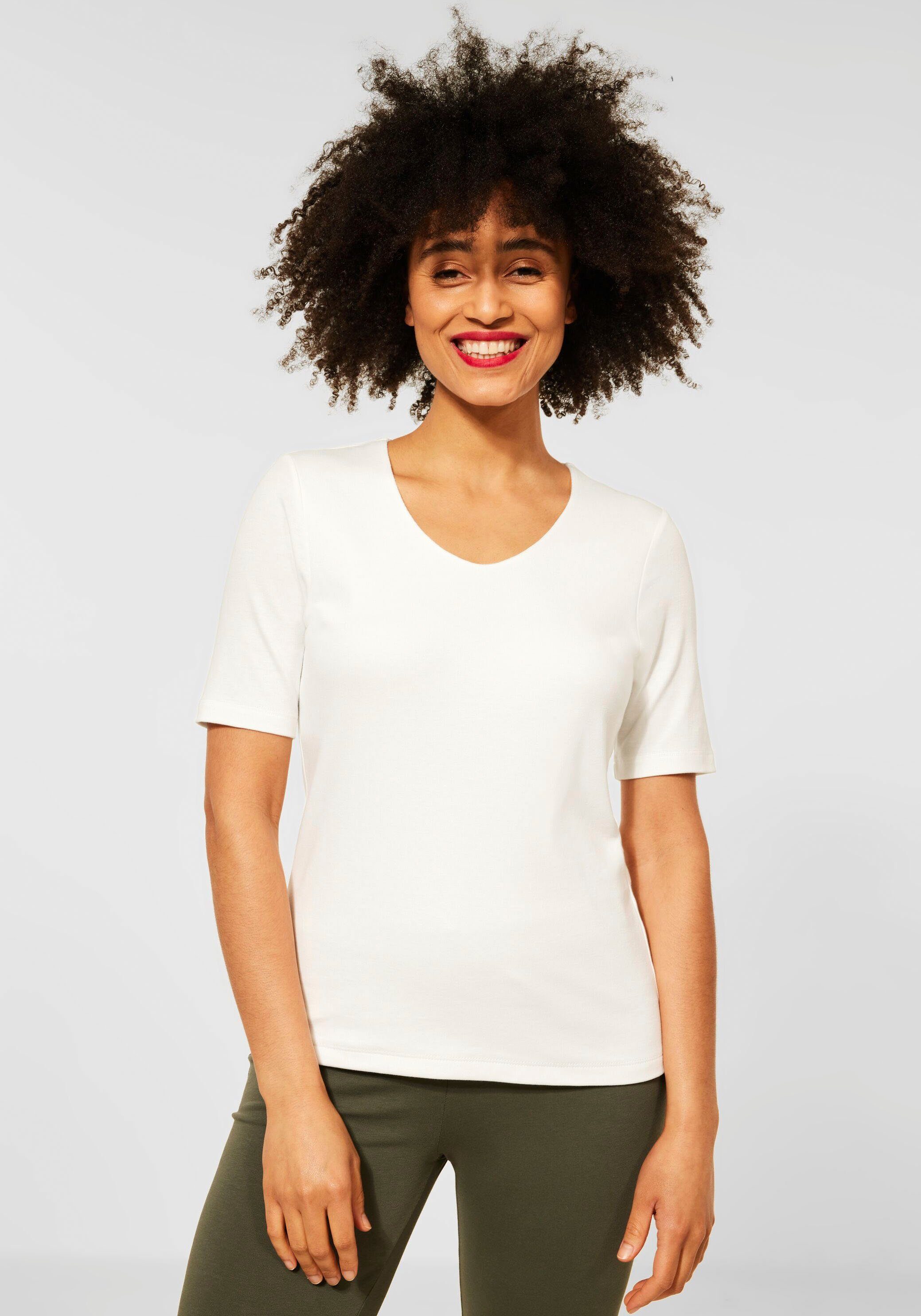 STREET ONE T-Shirt Style Palmira im Basic-Style