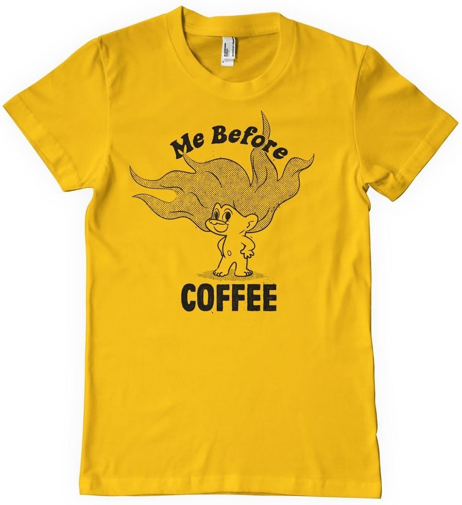 Good Luck Trolls Me Before Coffee T-Shirt