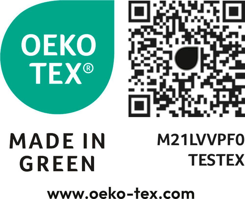 Bruno Banani Hochflor-Bettumrandung Dana Teppich, Kundenliebling, Höhe 30 mm, (3-tlg), unifarben, Mikrofaser, pflegeleicht, Bettvorleger, Schlafzimmer