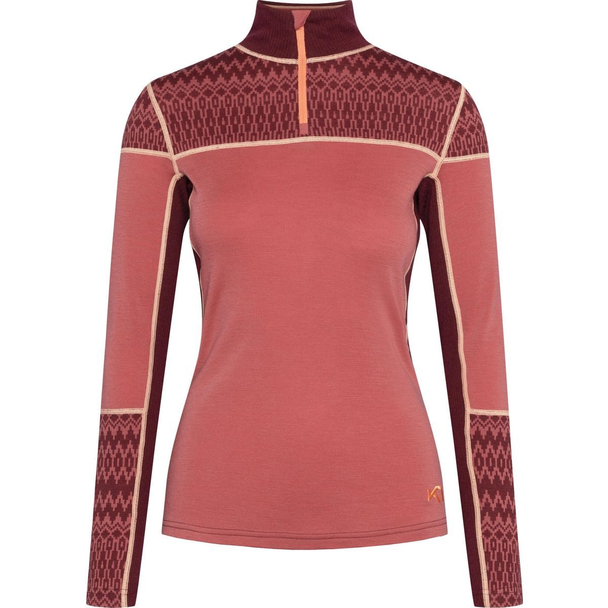 Kari Traa Funktionsunterhemd Sara Half Zip Hochwertiger Baselayer für Damen mit optimaler Isolierung und