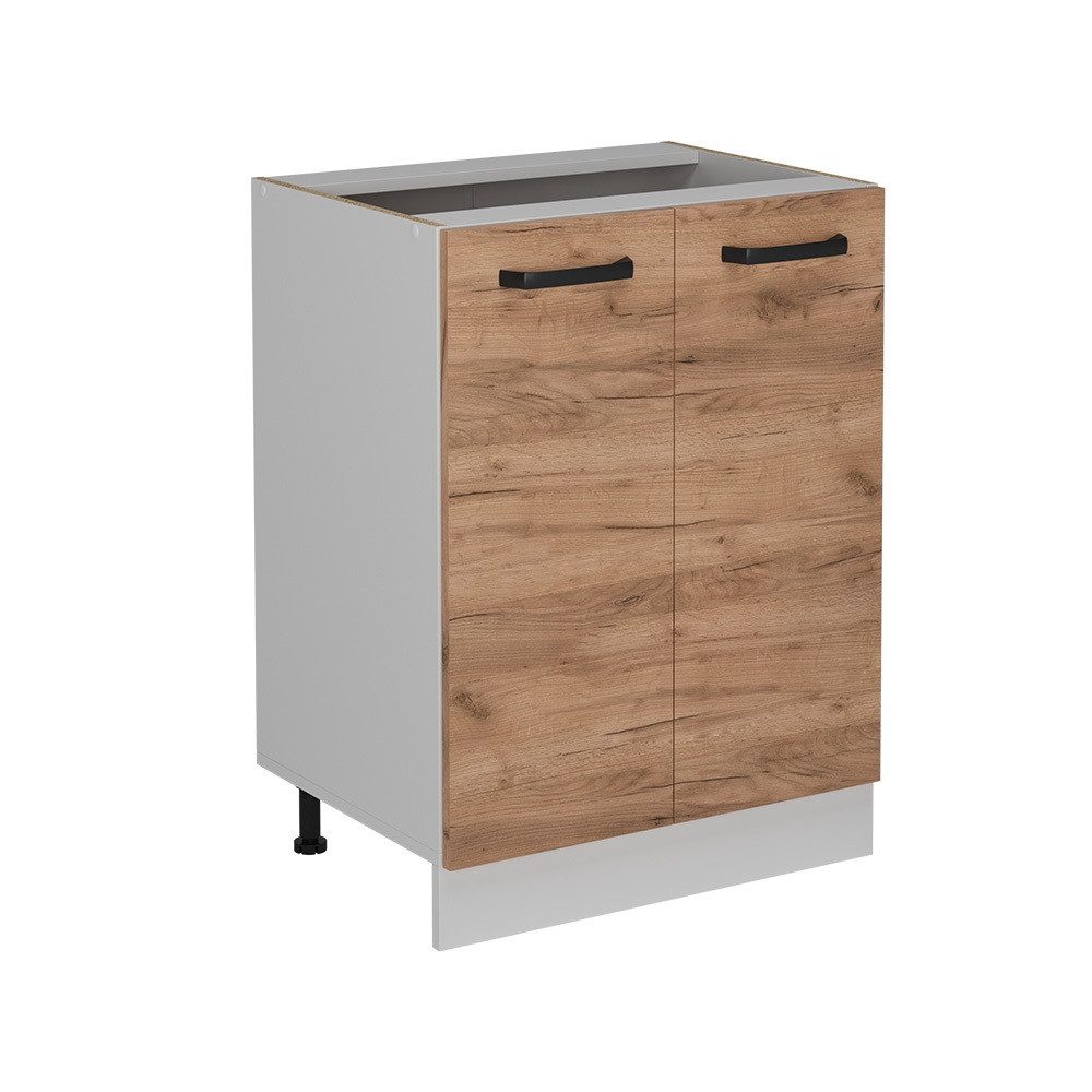 Vicco Unterschrank R-Line, Goldkraft Eiche/Weiß, 60 günstig online kaufen