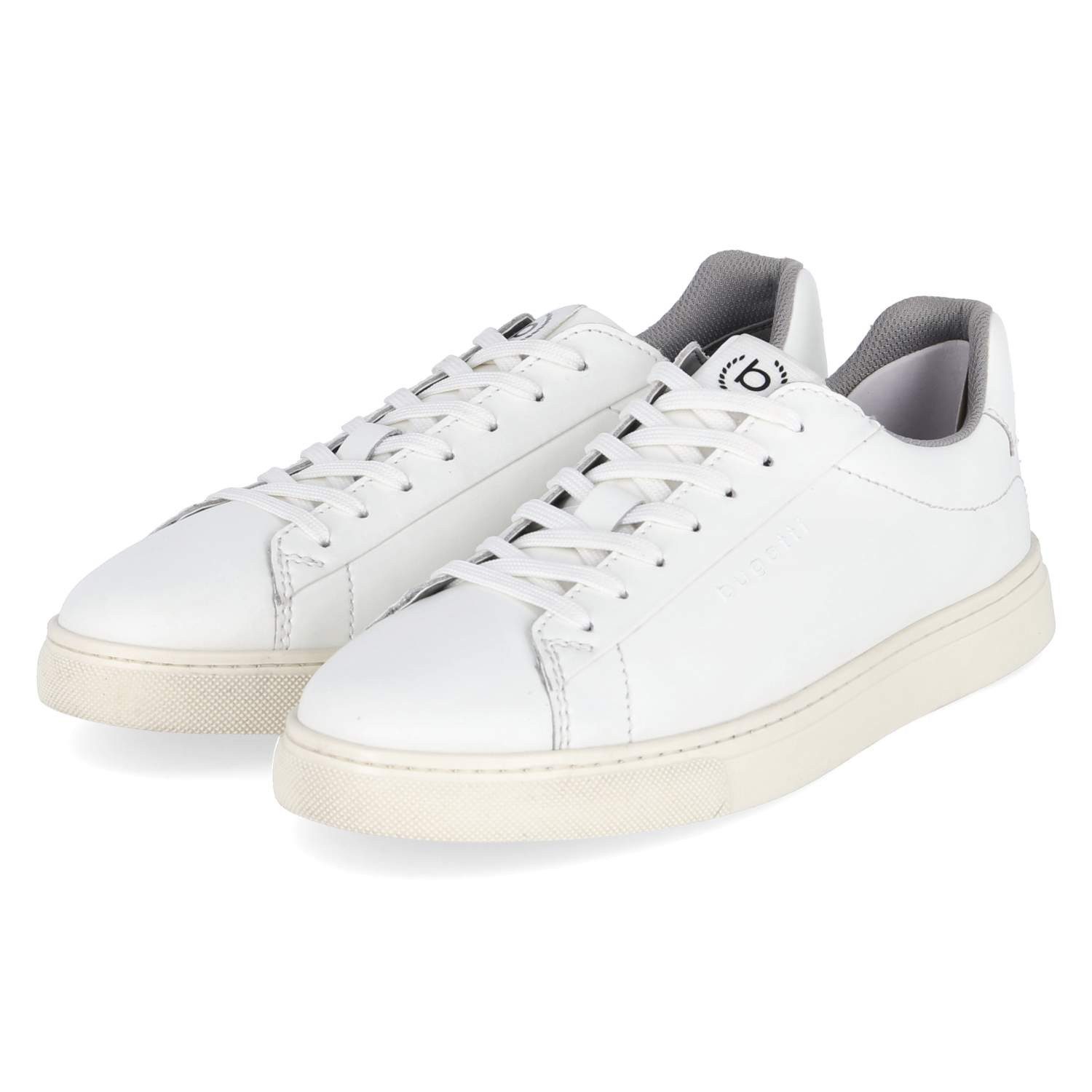 bugatti Bugatti Sneaker Low 322AS2061000-2000 Herren Glattleder white Schnürschuh