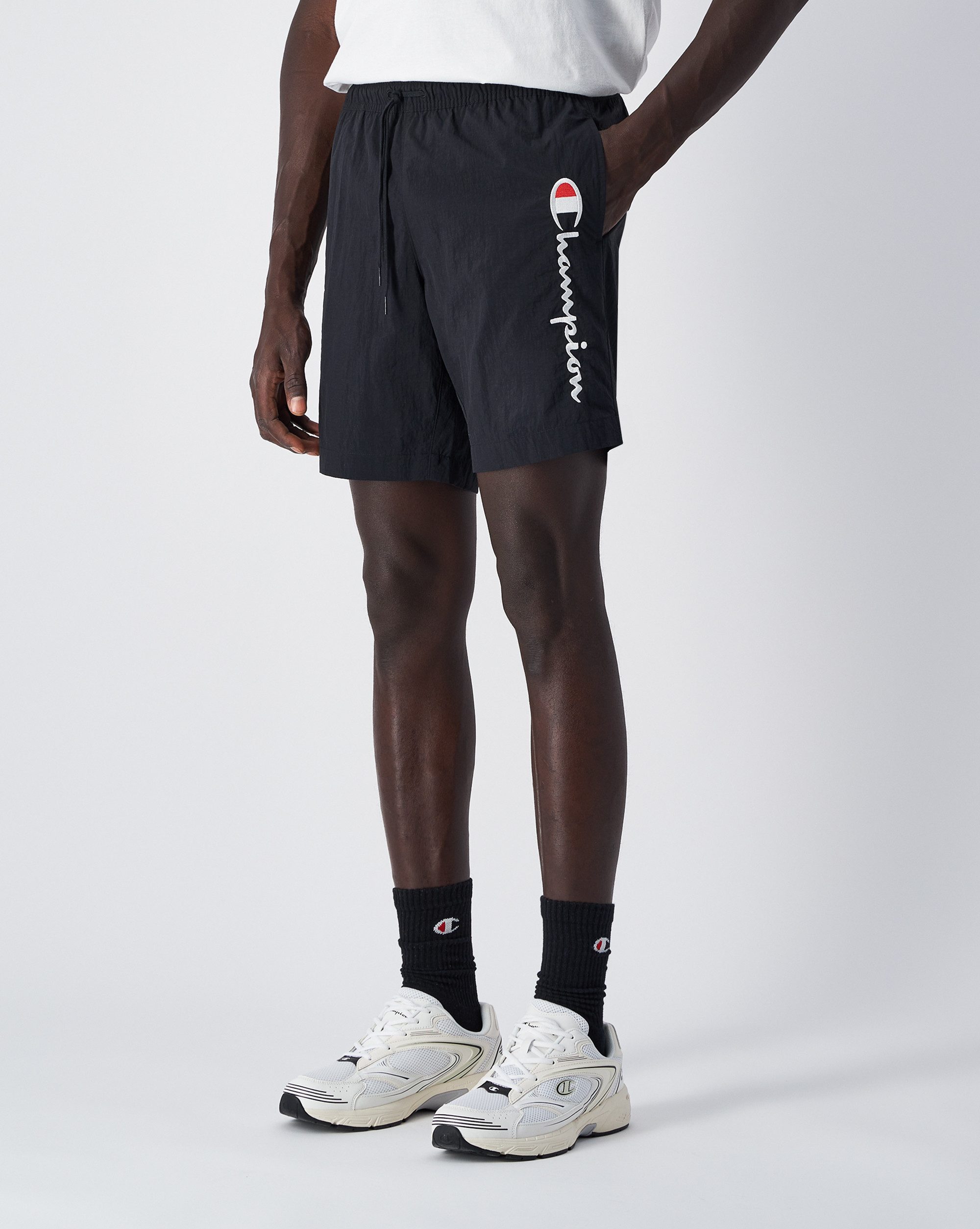 Champion Badeshorts Icons Beachshort Long aus leichtem Polyamid, mit Polyes günstig online kaufen
