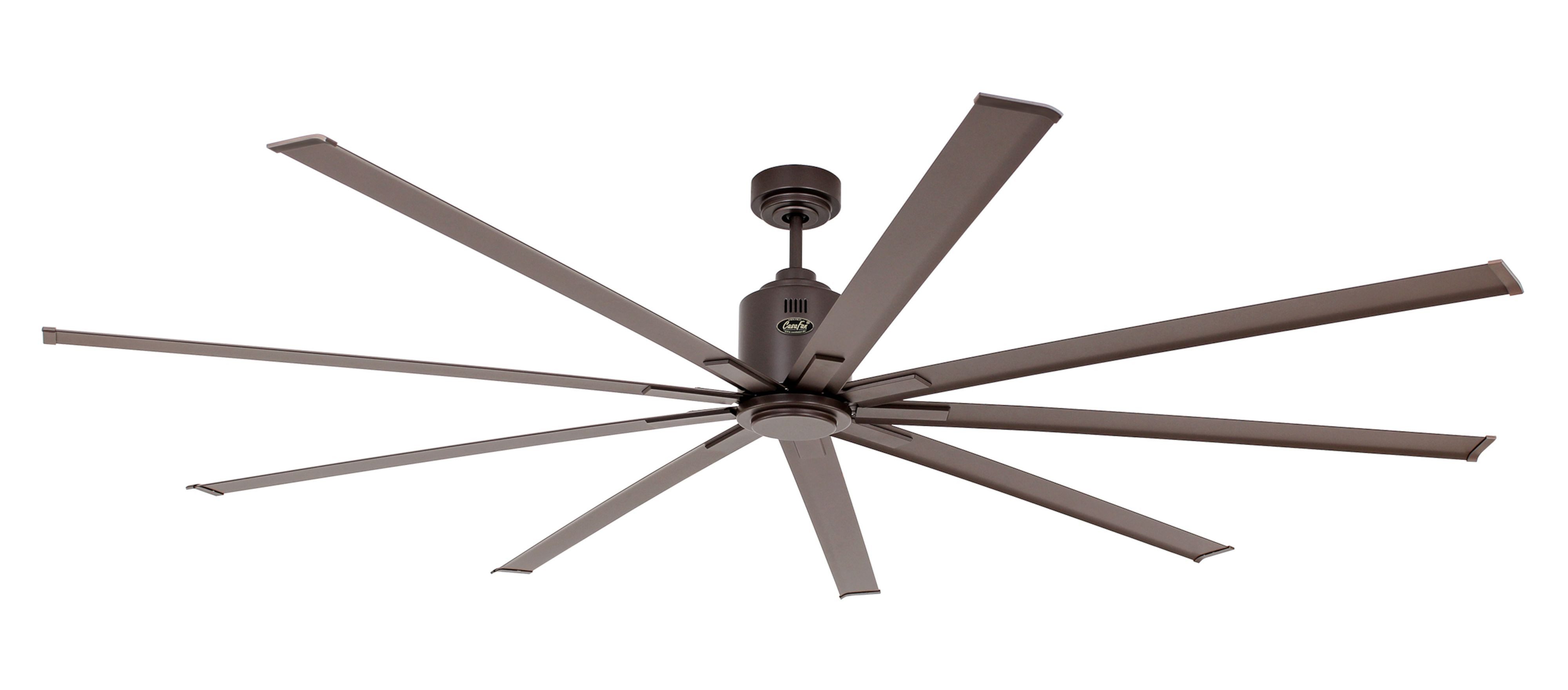 CasaFan Deckenventilator Energiespar Deckenventilator Big Smooth Eco Bronze, Timer