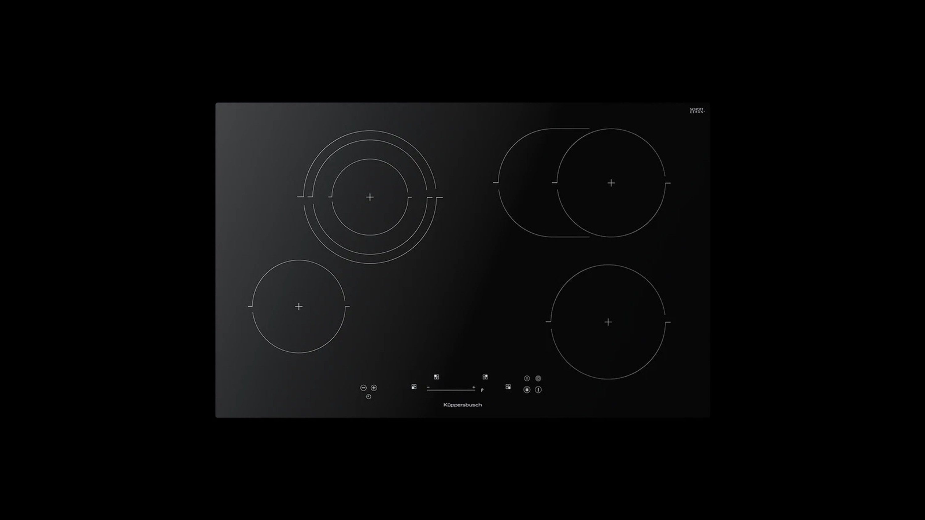Küppersbusch Elektro-Kochfeld Smartline KE8350.0SR