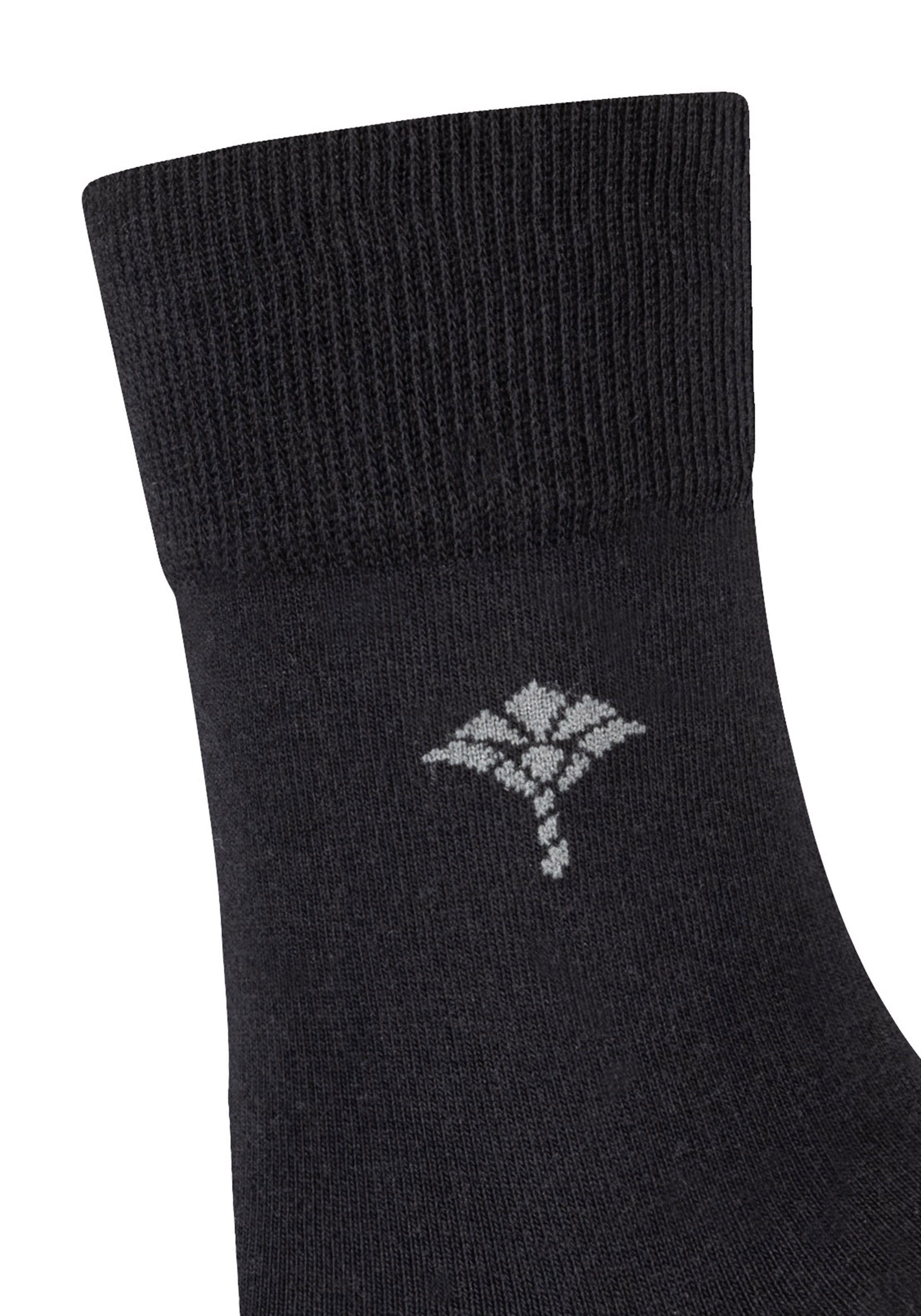 JOOP! Socken For your daily (4 Paar) mit Cornflower-Logo, Rippenbündchen – Bild 4 von 5