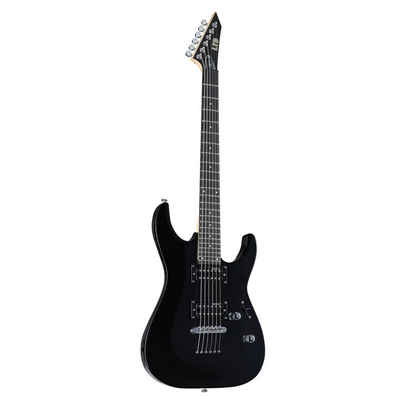 ESP E-Gitarre, LTD MH-10 Black - E-Gitarre