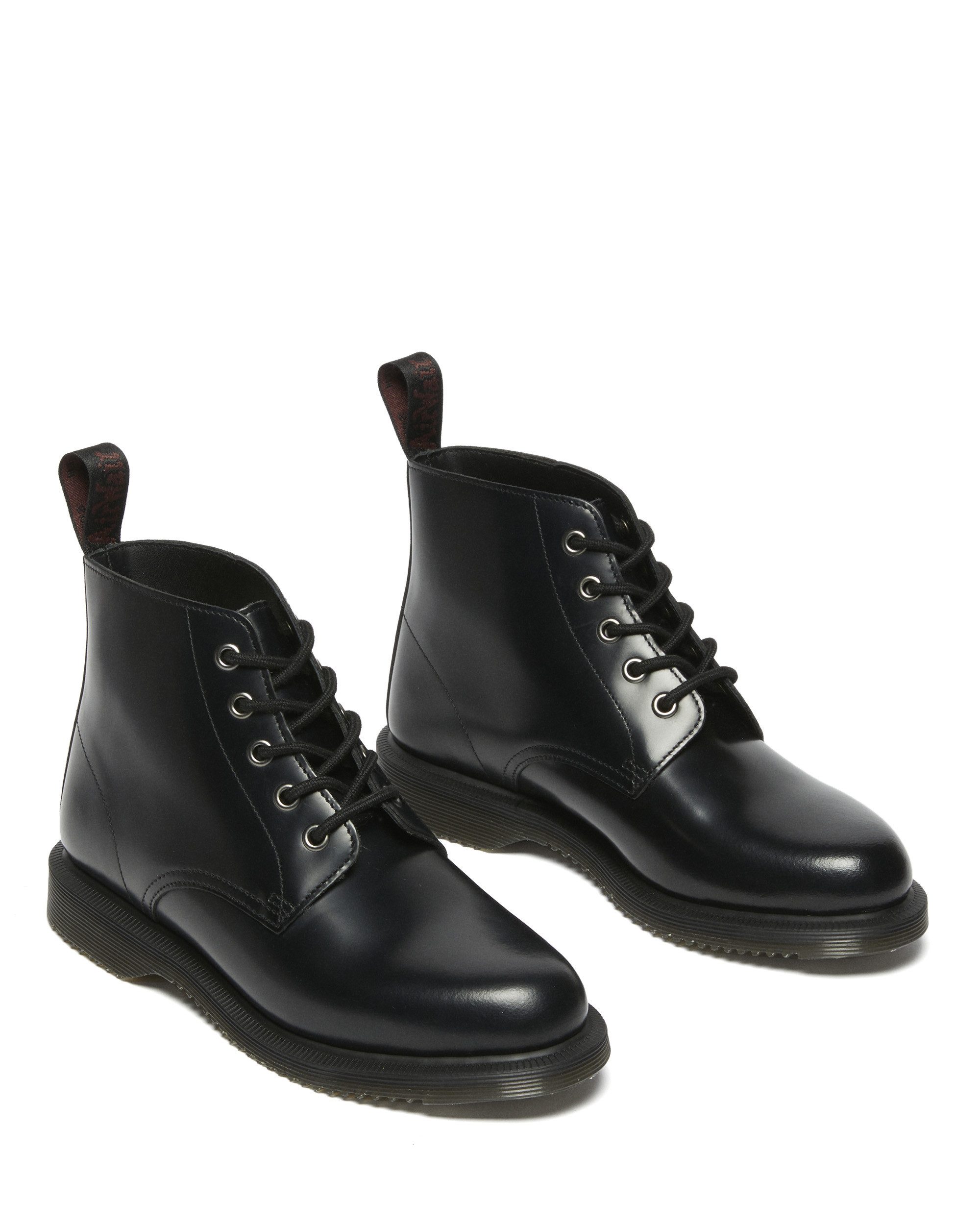 DR. MARTENS EMMELINIE Polished Smooth Ankleboots