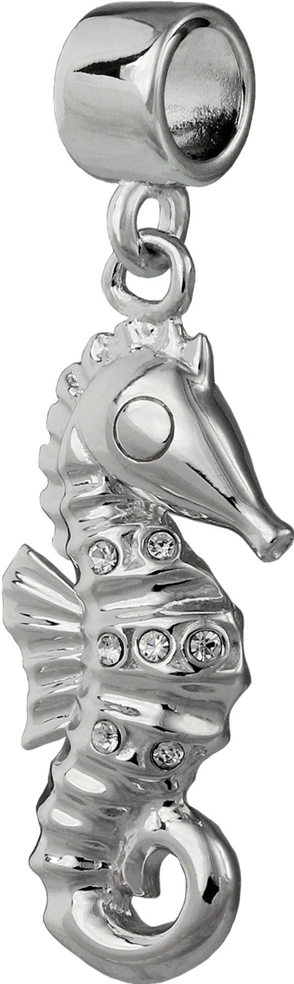 Sterling Kettenanhänger SilberDream Kettenanhänger 925 Silber, Ketten-Anhänger silber SilberDream Seepferd Seepferd Farbe: 925er,