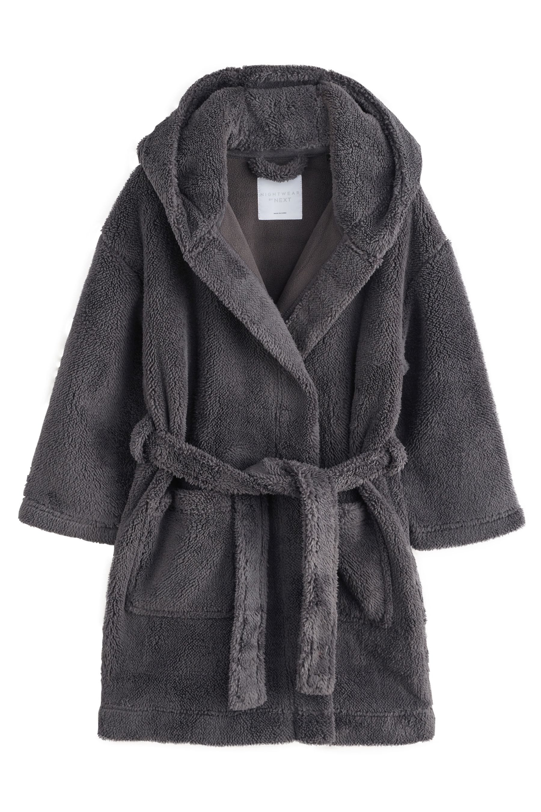Next Kinderbademantel Fleece-Bademantel, Polyester (recycelt), Polyester