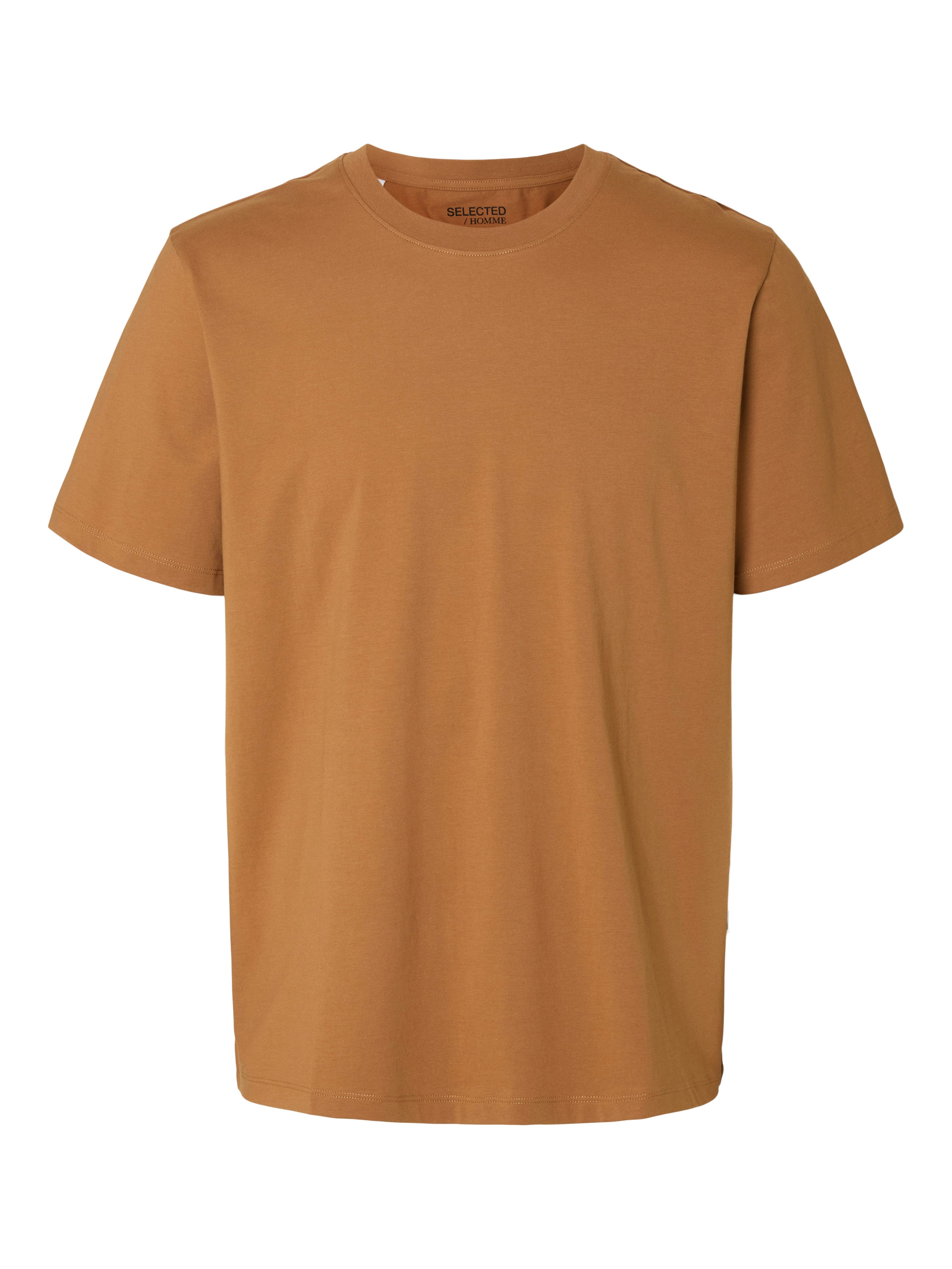 SELECTED HOMME Rundhalsshirt SLHASPEN SS O-NECK günstig online kaufen