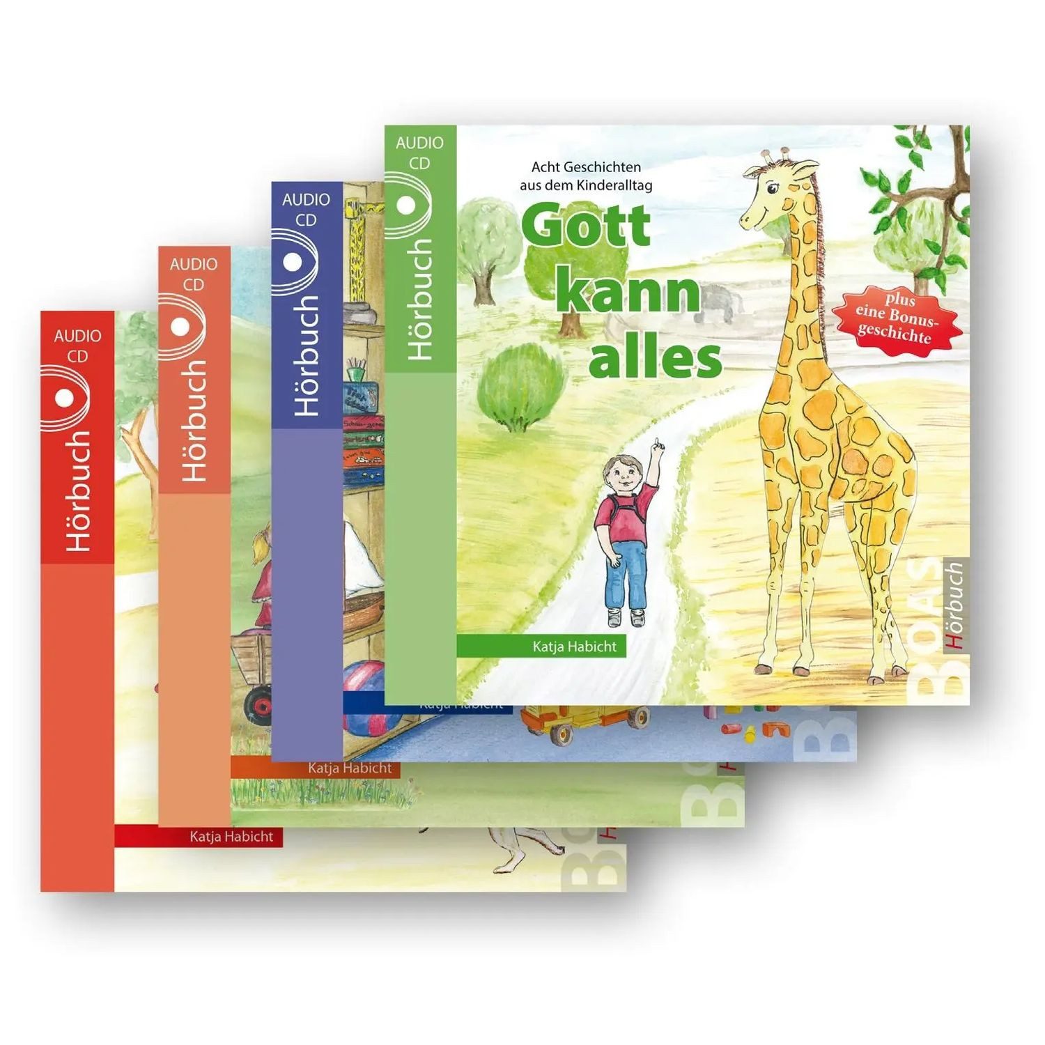 Hörspiel Gott kann alles-Hörbuchreihe im Set (4 Audio-CDs)