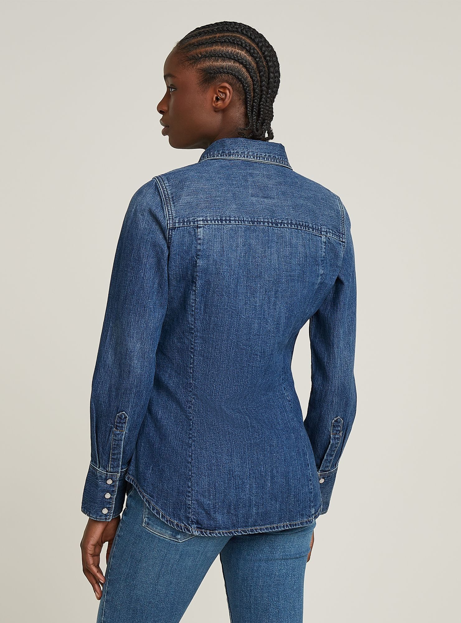 G-STAR Langarmshirt Slim Western Hemd günstig online kaufen