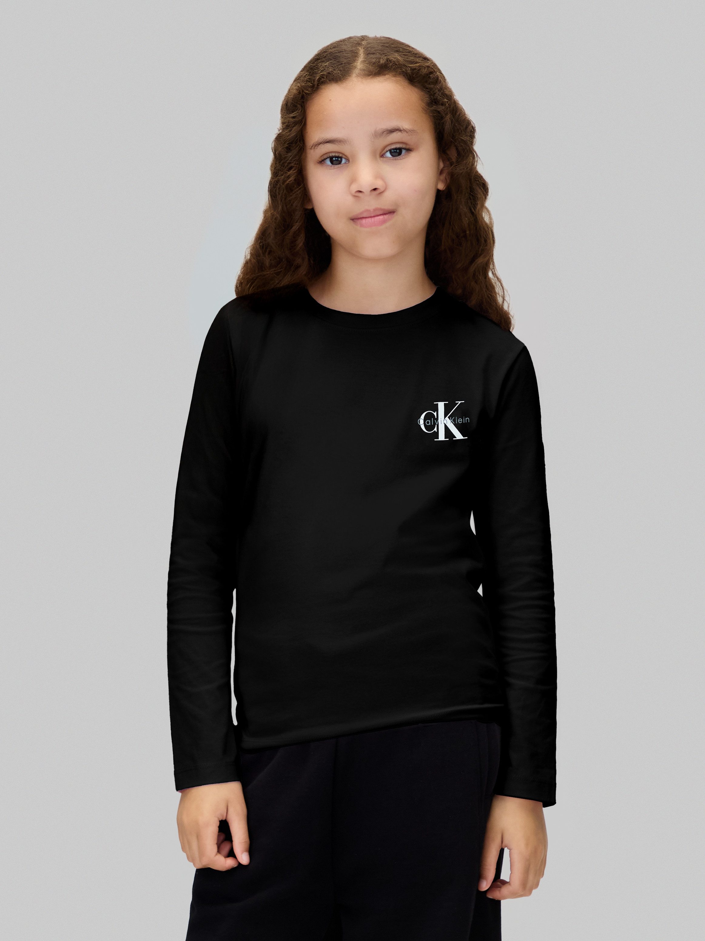 Calvin Klein Jeans Langarmshirt CHEST MONOLOGO günstig online kaufen