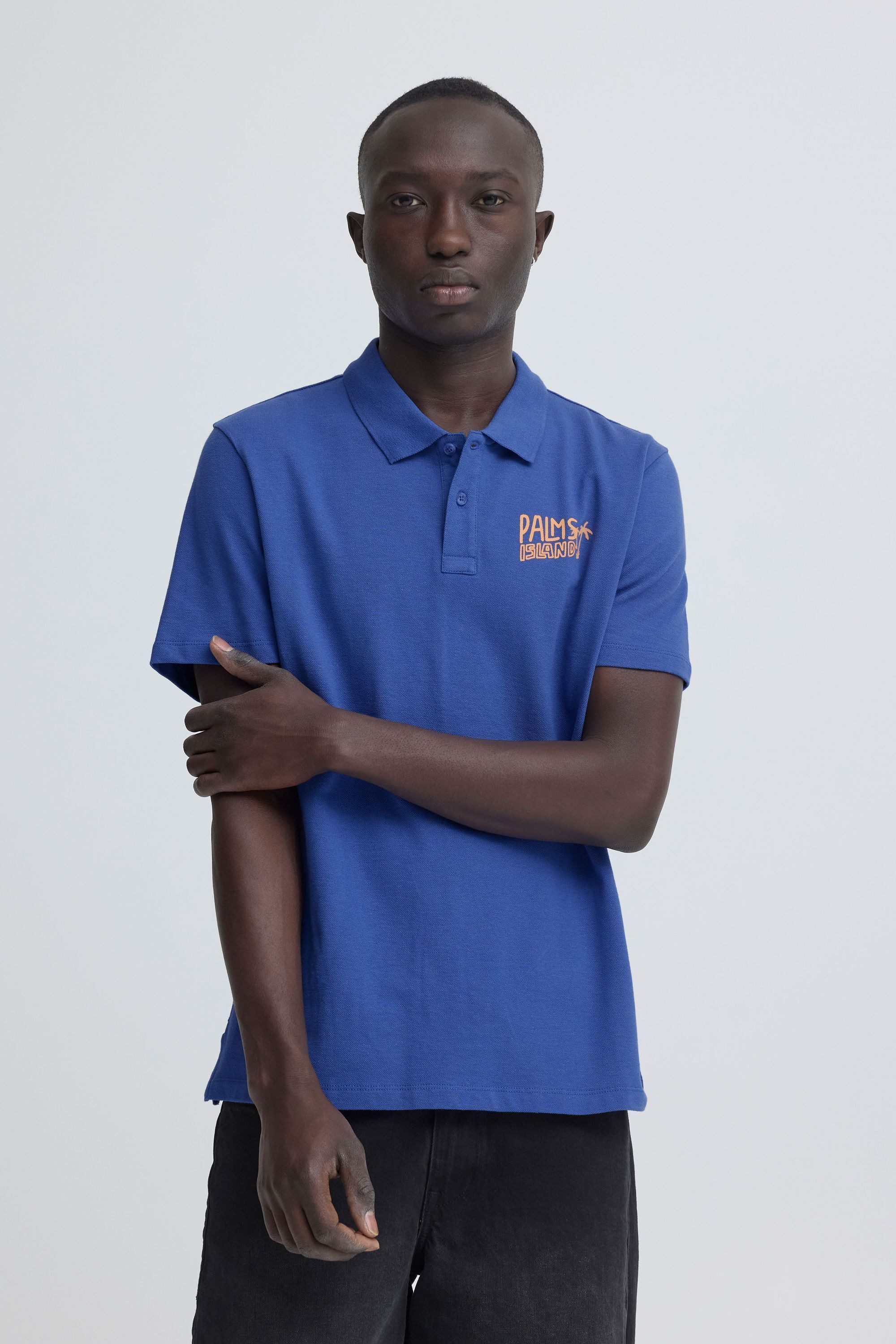 Blend Poloshirt BHMaille Polo Klassisches Poloshirt mit dezentem Print