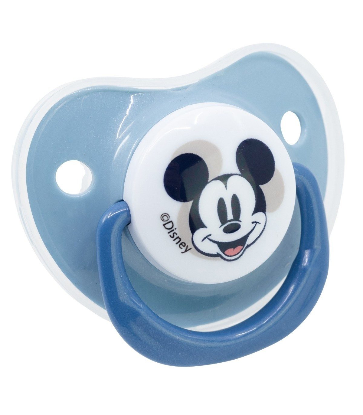 Disney Mickey Mouse Schnuller 2er Set 0 bis 6 Monate mit Schutzkappe
