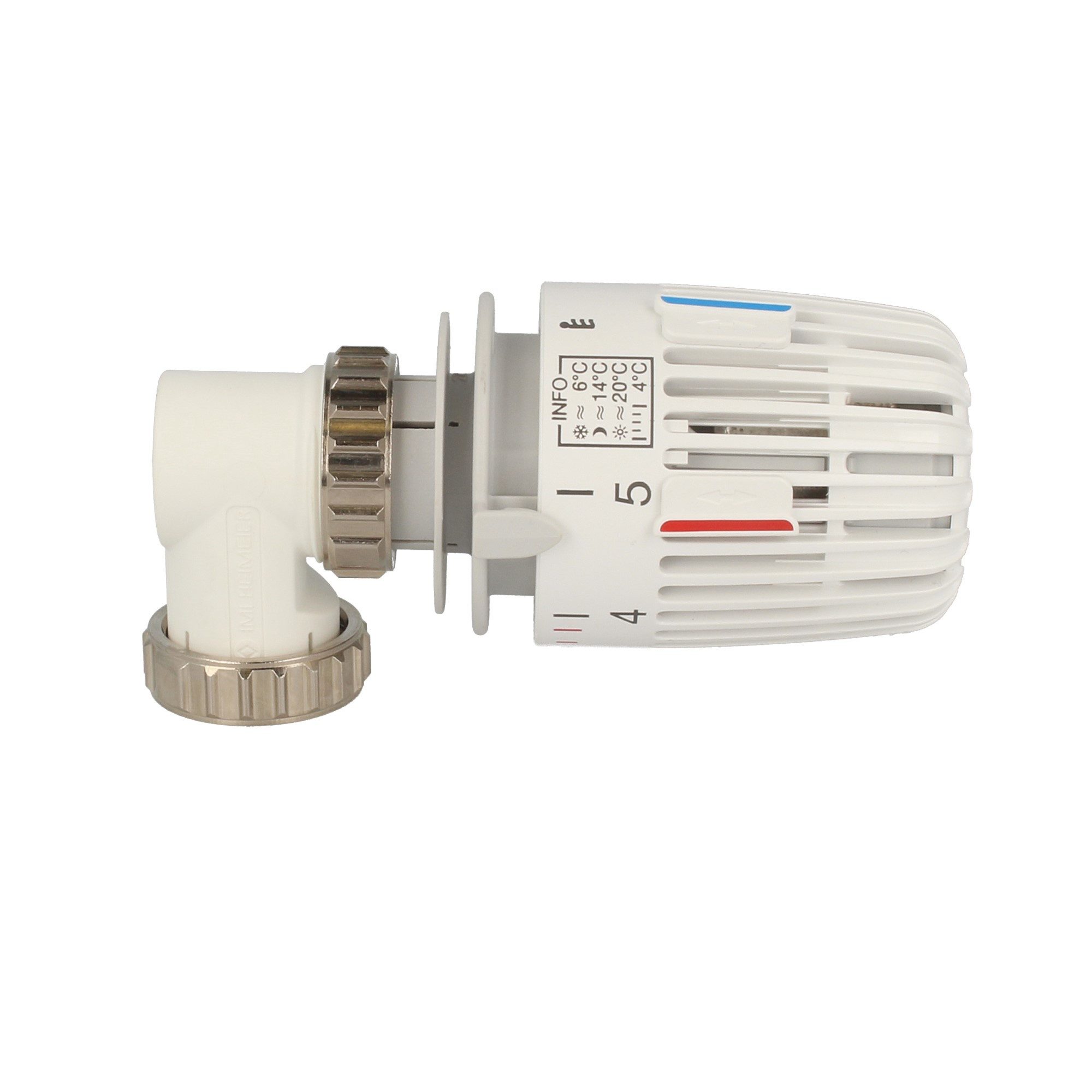 IMI Heimeier Heizkörperthermostat Thermostatkopf WK mit eingebautem Fühler - Winkelform