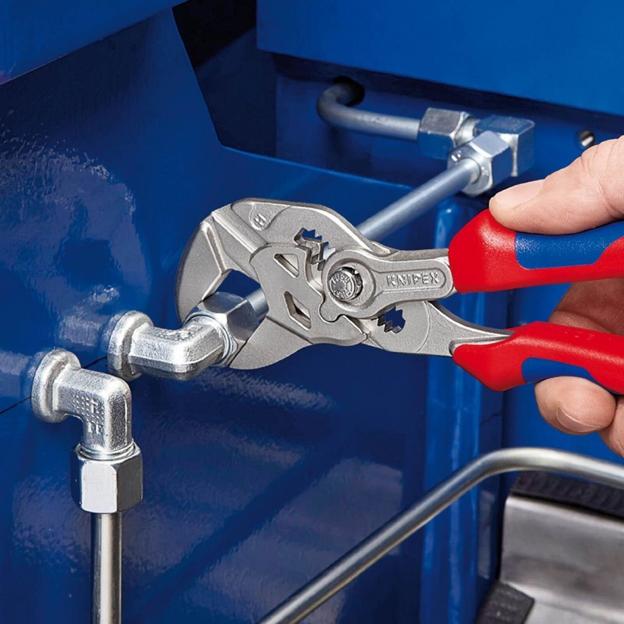 Knipex Rohrzange Knipex Zangenschlüssel vernickelt