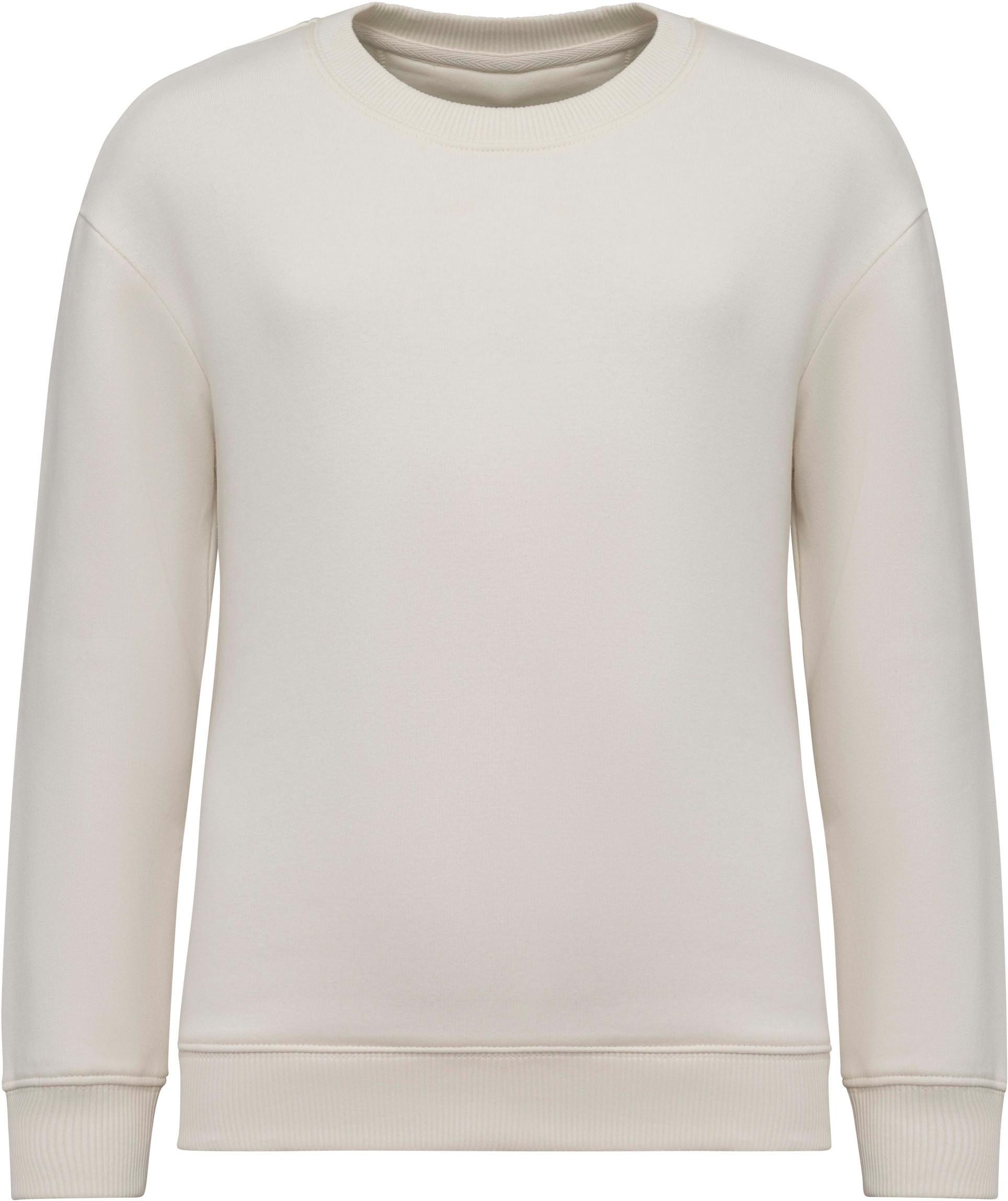 Sweatshirt Umweltfreundliches Oversize Sweatshirt mit Rundhalsausschnit