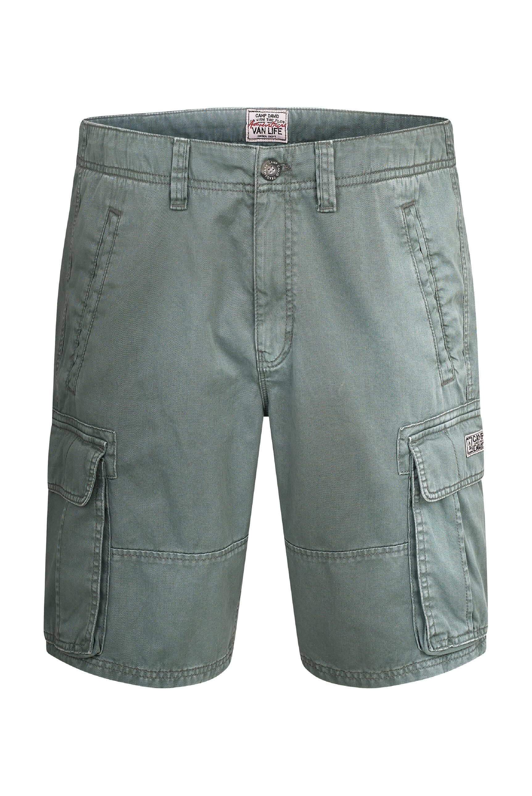 CAMP DAVID Cargoshorts aus Baumwolle
