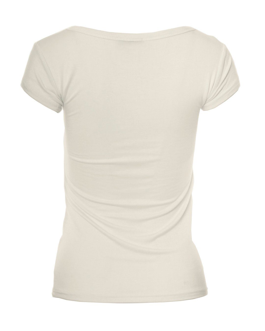 Muse T-Shirt Basic Kurzarm T-Shirt Skinny günstig online kaufen