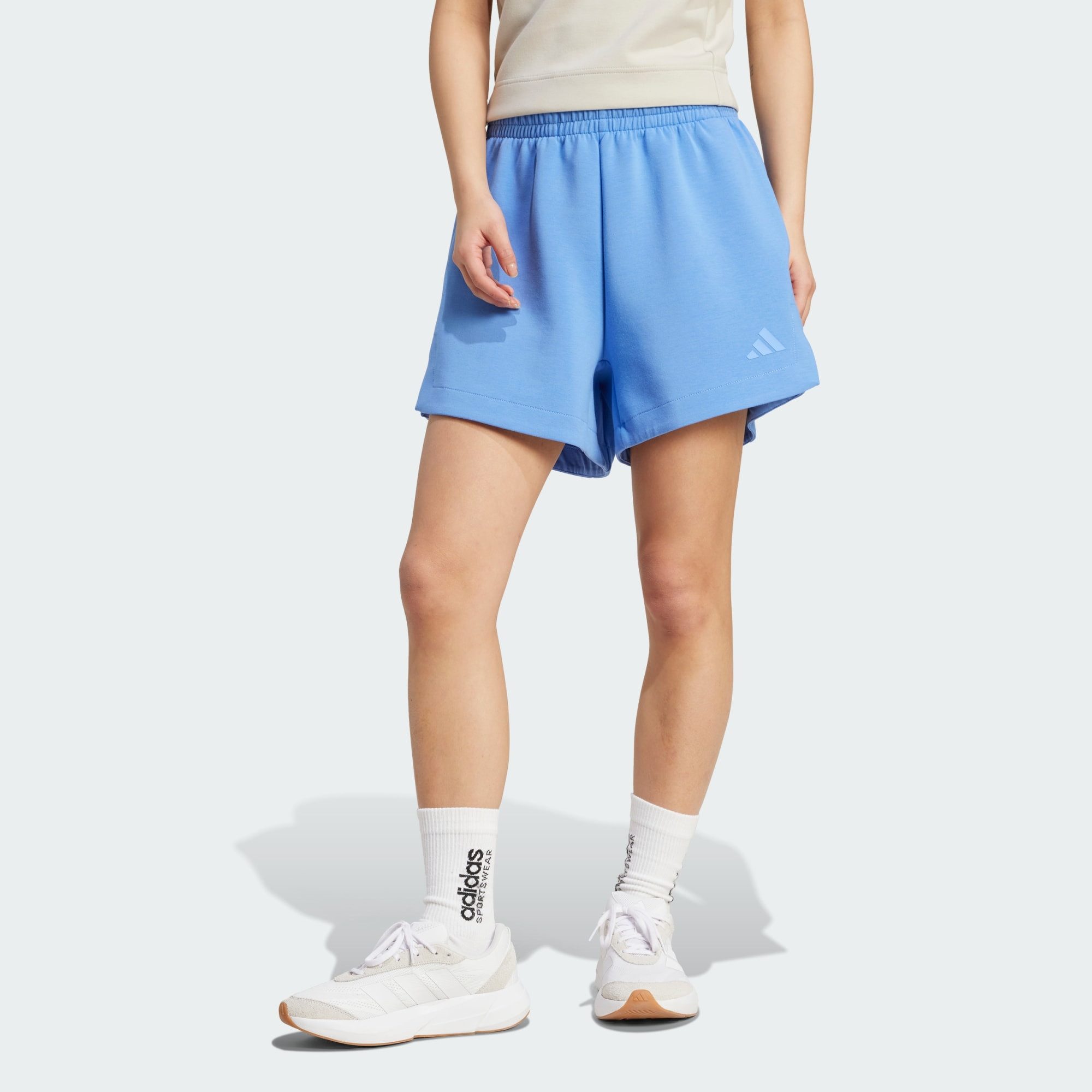 adidas Sportswear Shorts SOFT LUX SHORTS, LOCKER GESCHNITTEN (1-tlg) günstig online kaufen