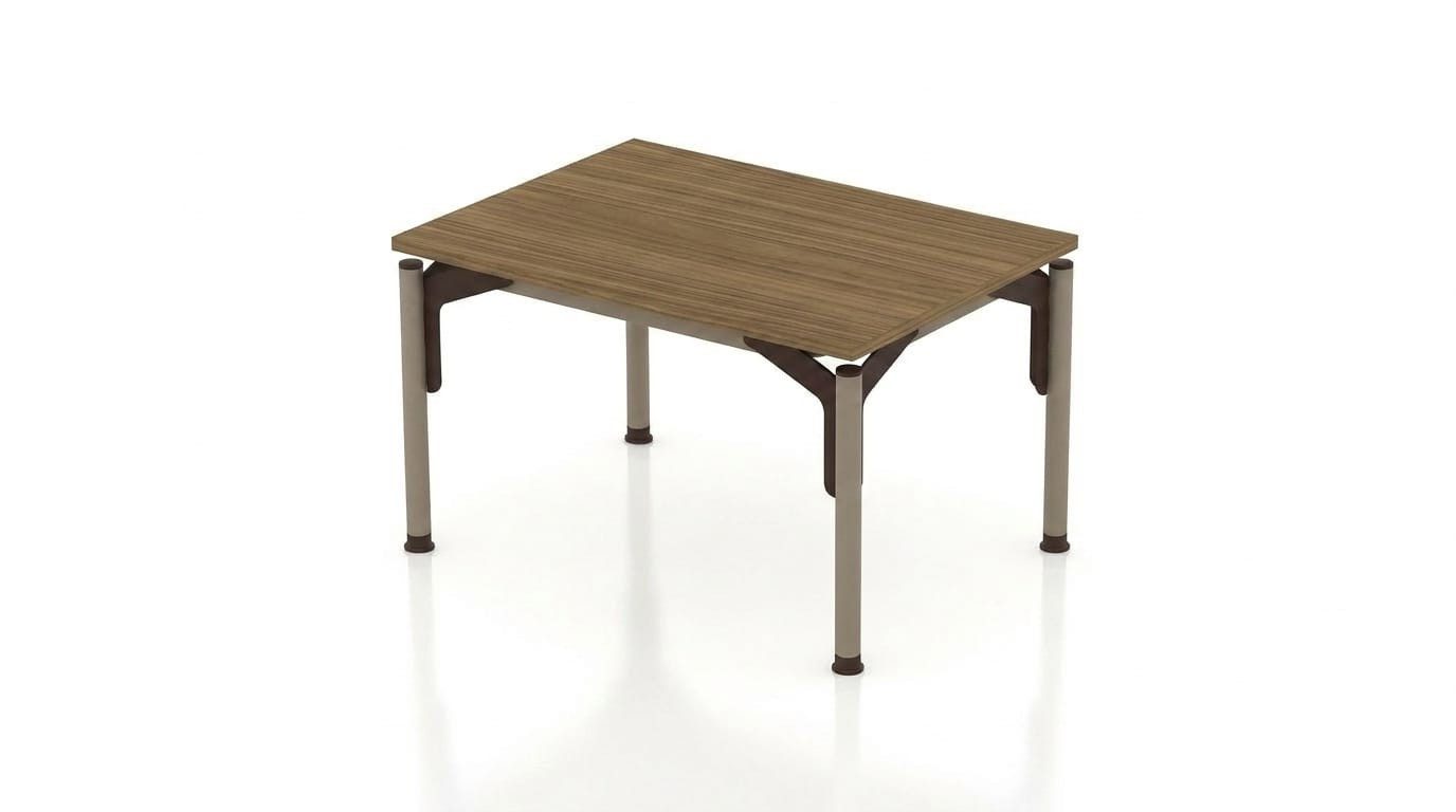 Xlmoebel Couchtisch Hochwertiger stilvoll Couchtisch Braun Modernes Holz Design (1-St., 1-tlg)