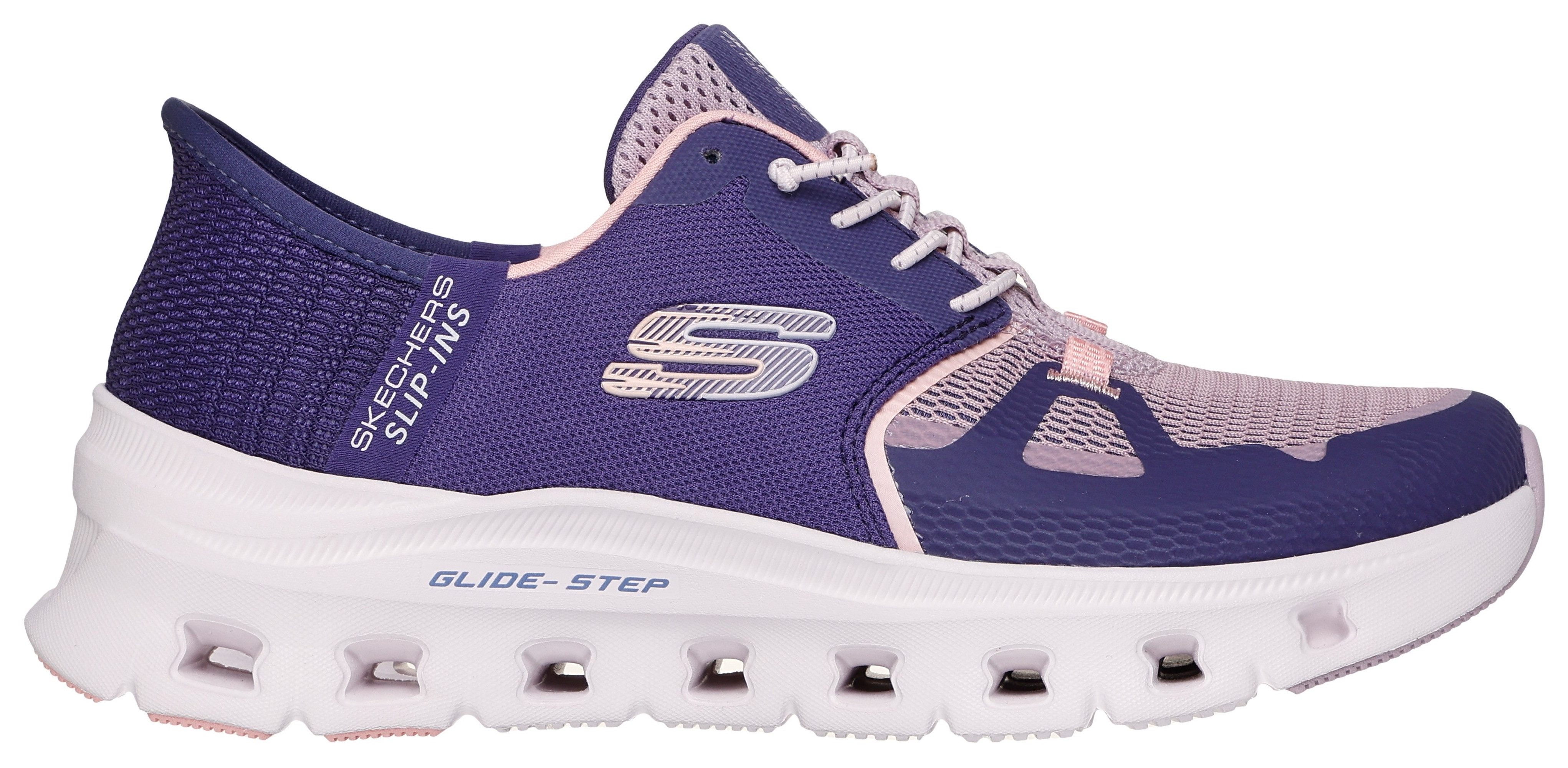 Skechers GLIDE-STEP PRO Slip-On Sneaker Slipper, Freizeitschuh mit komfortabler Heel Pillow Funktion
