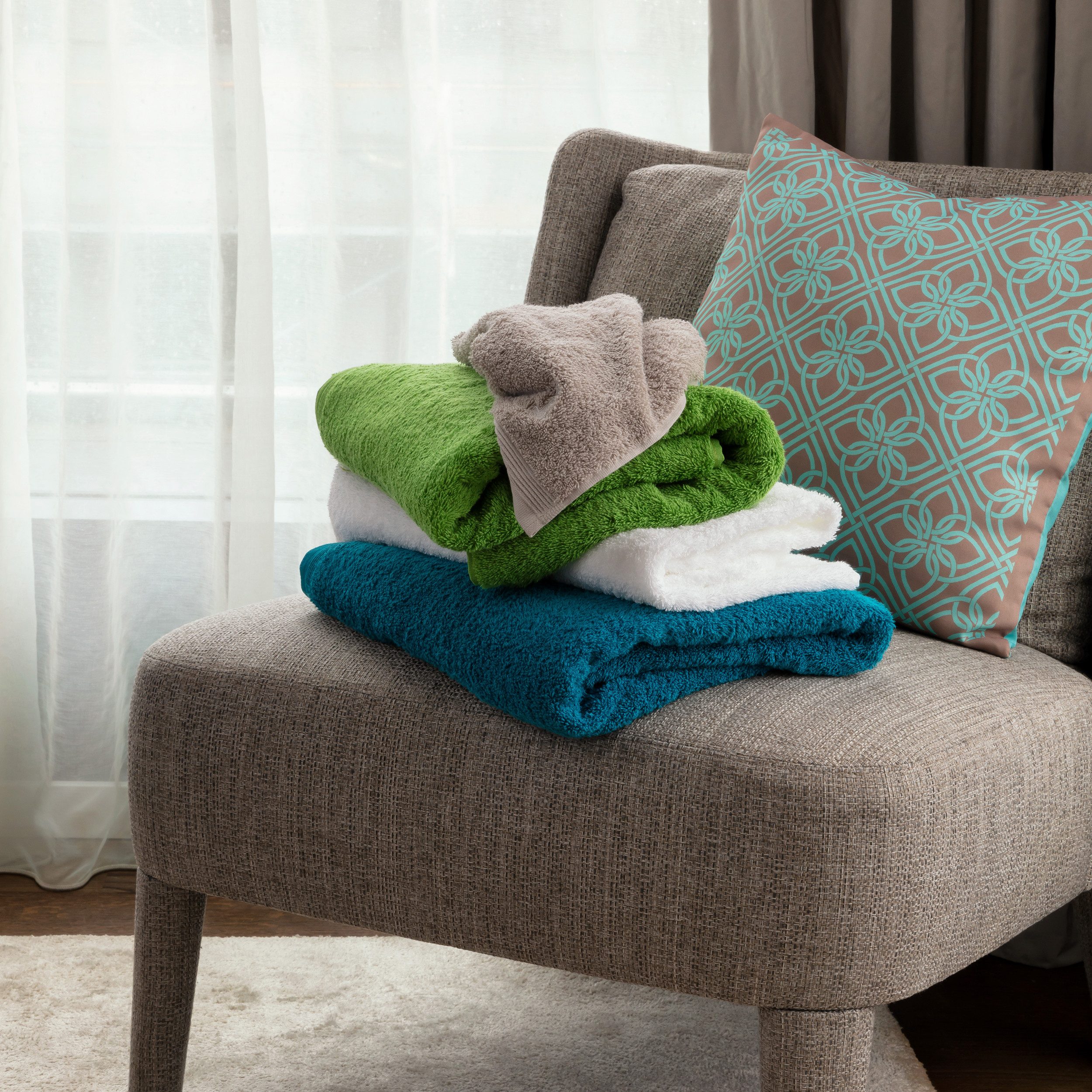 Möve Waschhandschuh Superwuschel, (Set, 10-St), Waschhandschuh Set mit Bord günstig online kaufen