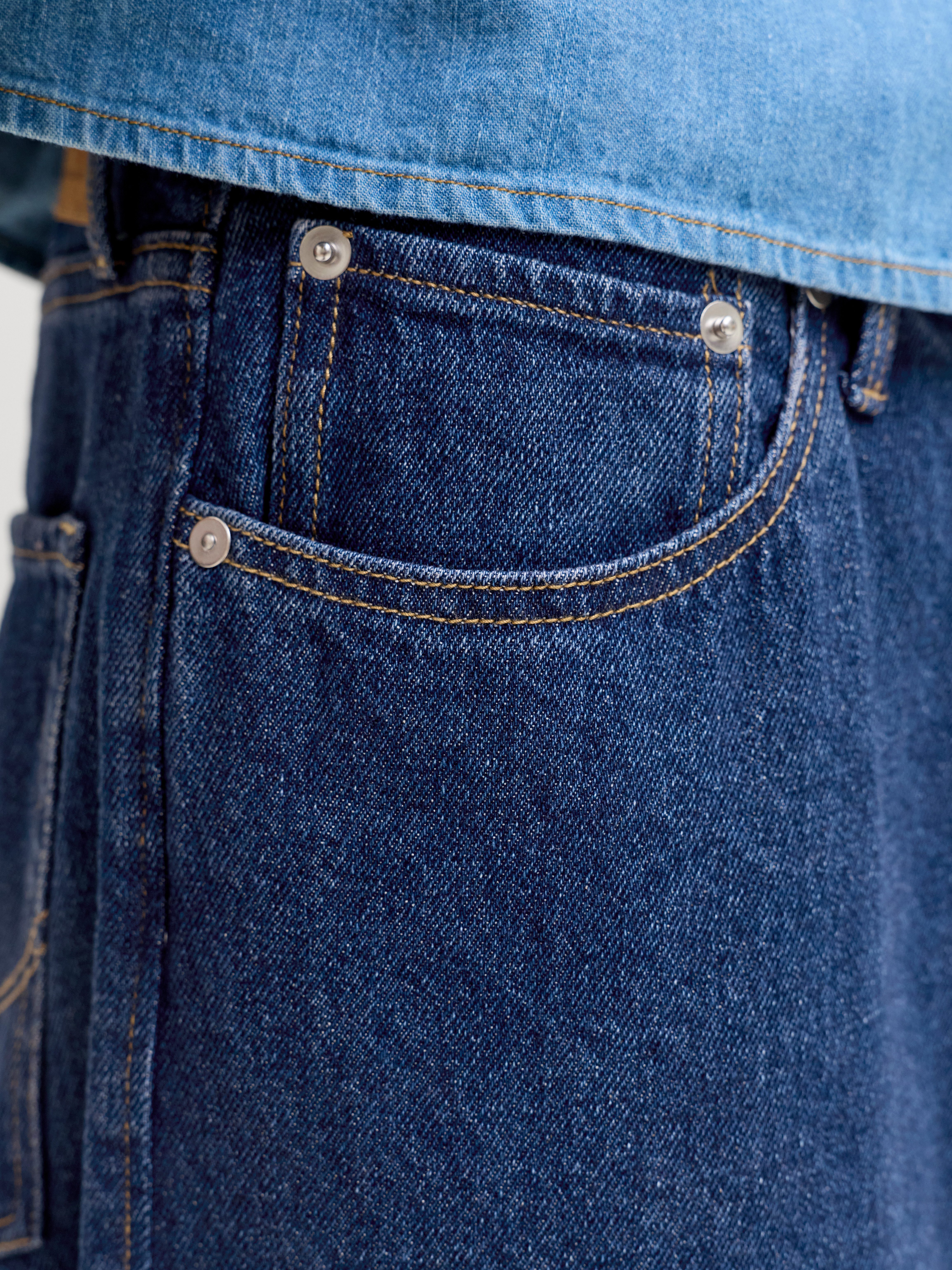 Jack & Jones Relax-fit-Jeans JJIALEX JJORIGINAL SQ 738 Baumwolle, baggy fit