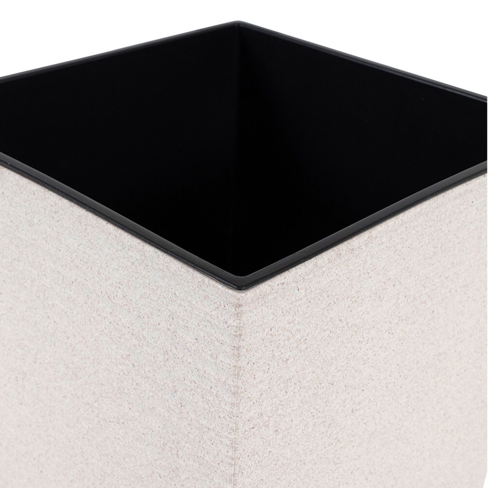 Siena Garden Pflanzkübel Pflanzgefäße NIZZA GROOVE creme Rillenoptik, 35 x 35 x 68 cm