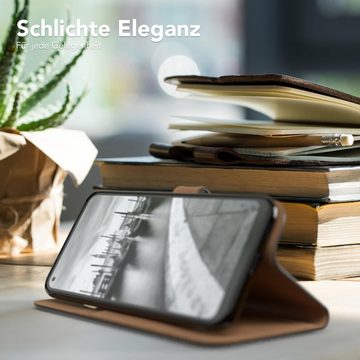 EAZY CASE Handyhülle Uni Bookstyle für Samsung Galaxy M11 6,4 Zoll, Schutzhülle mit Standfunktion Kartenfach Handytasche aufklappbar Etui