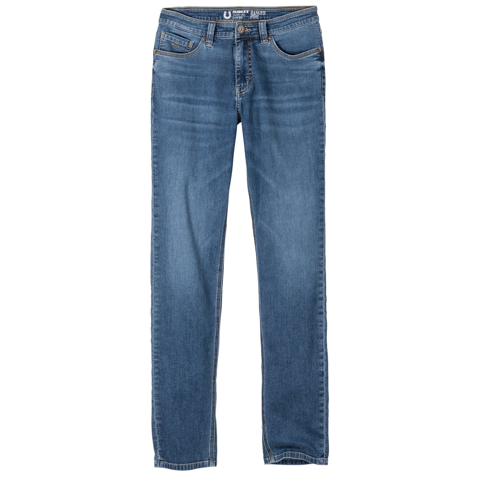 Paddock's Stretch-Jeans blue Jeans Übergrößen Paddocks Pipe medium Herren Ranger