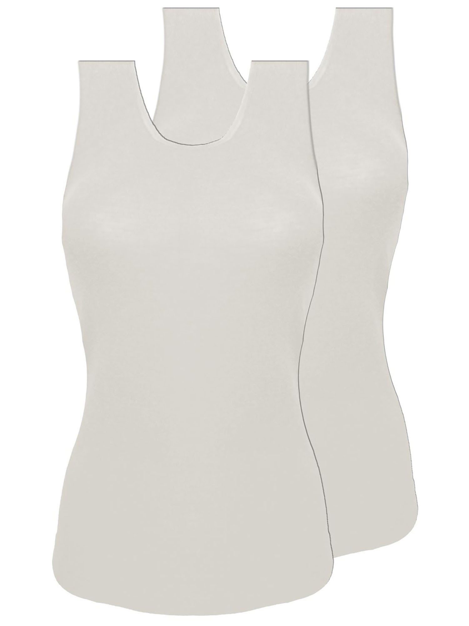 Sangora Thermounterhemd 2er Sparpack Damen Achselhemd Wolle (Spar-Set, 2-St)