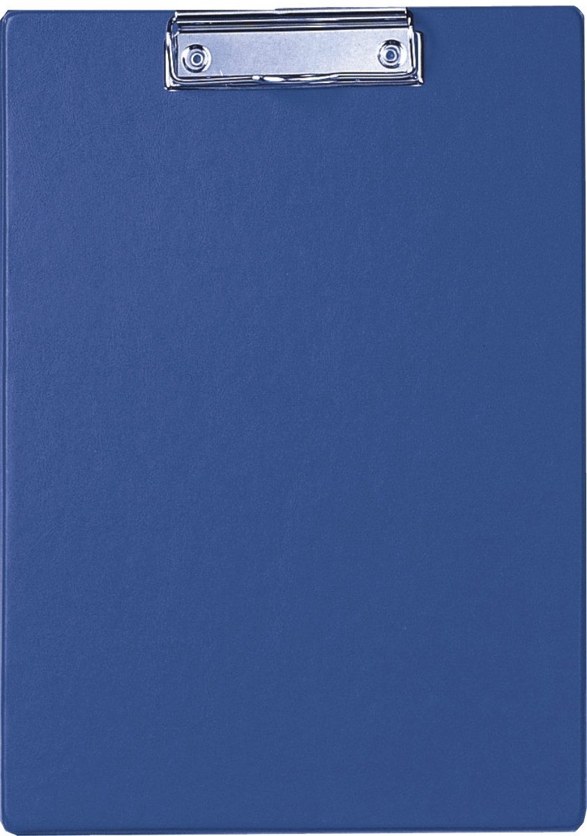 Schreibmappe Schreibplatte A4 mit Folienüberzug blau