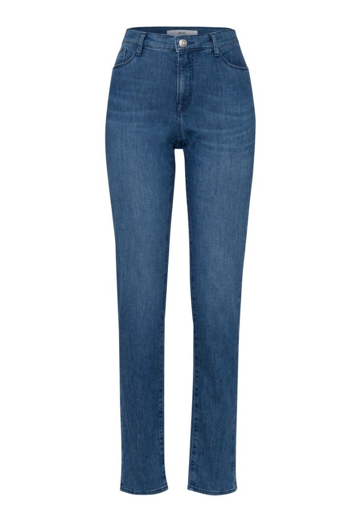 blau MARY Brax 5-Pocket-Jeans Style