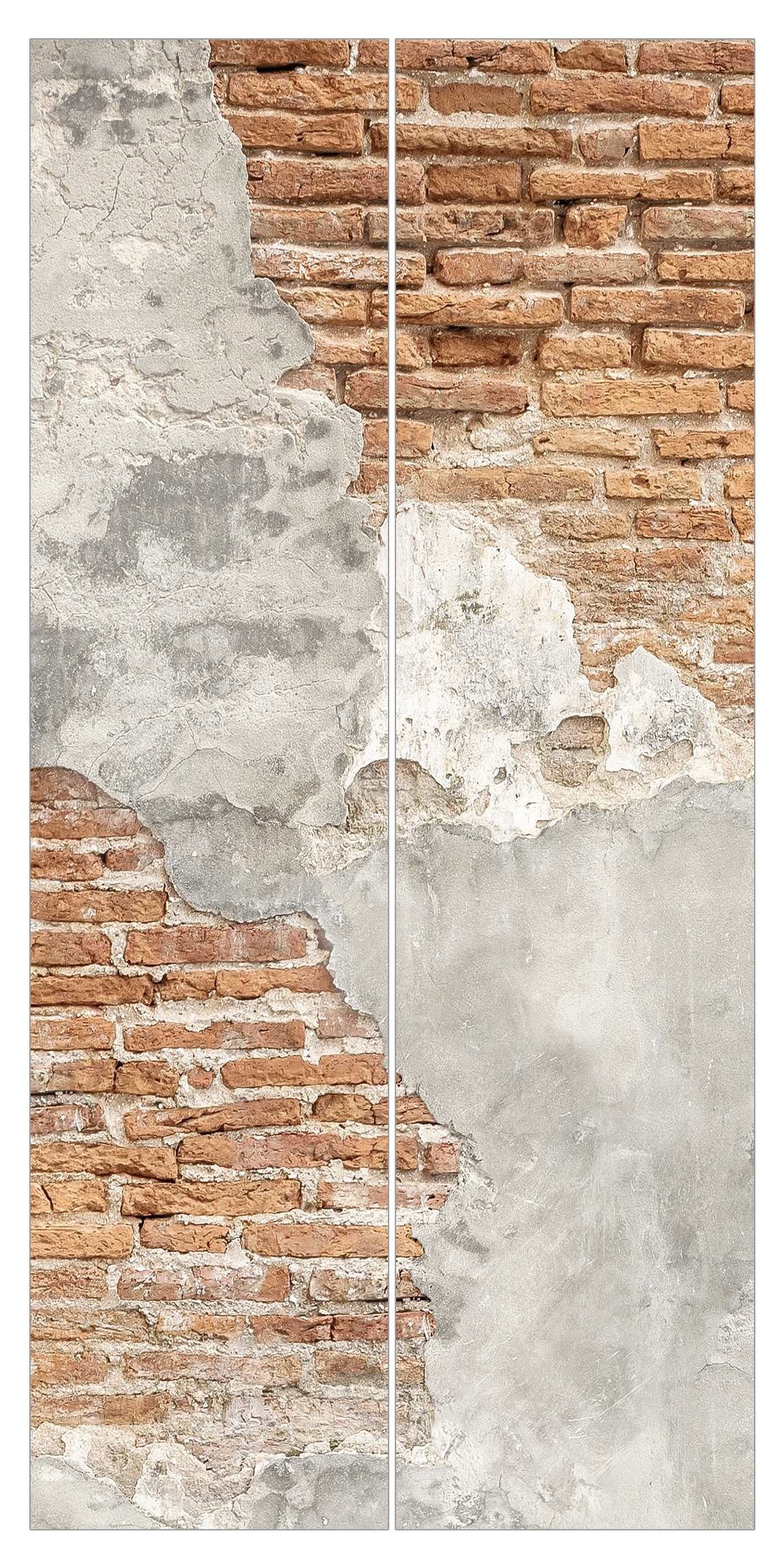 Bilderdepot24 Schiebegardine modern Flächenvorhang blickdicht Shabby günstig online kaufen
