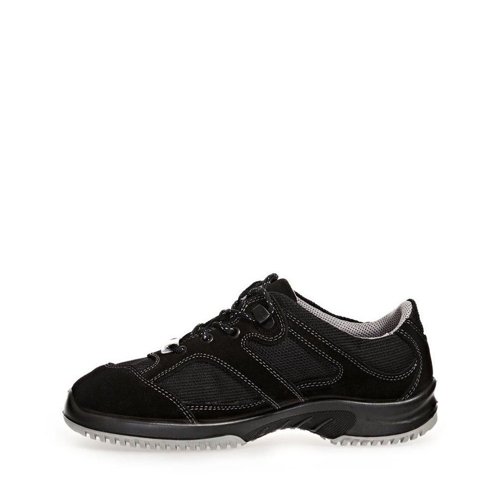 Abeba Uni6 Berufshalbschuh – Veloursleder-Gewebe O1 Esd Src Berufsschuh