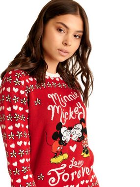 Disney Strickpullover Mickey & Minnie Mouse Minnie Mouse Love Forever