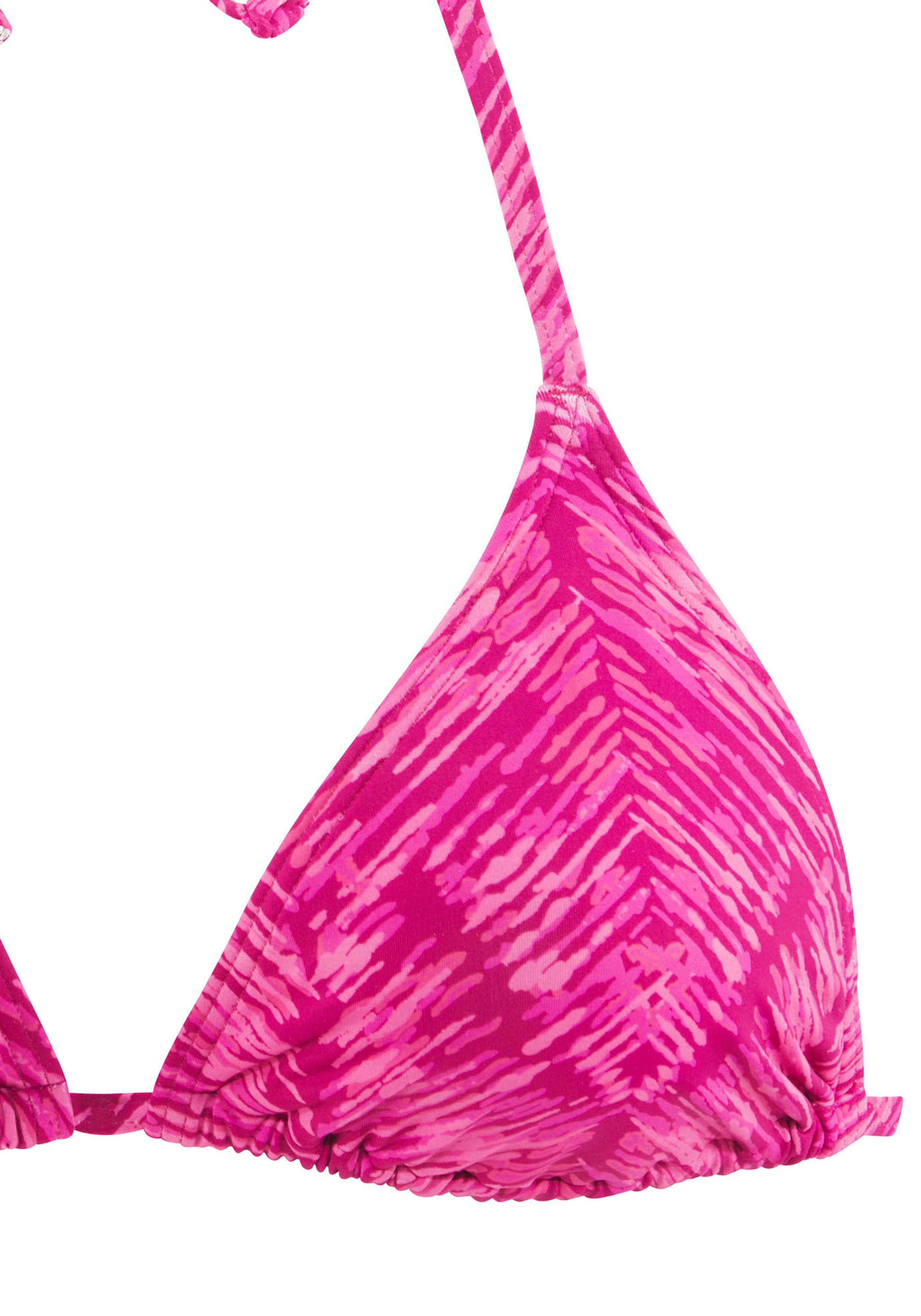 JETTE Triangel-Bikini-Top Floretta, in Ton in Ton-Harmonie