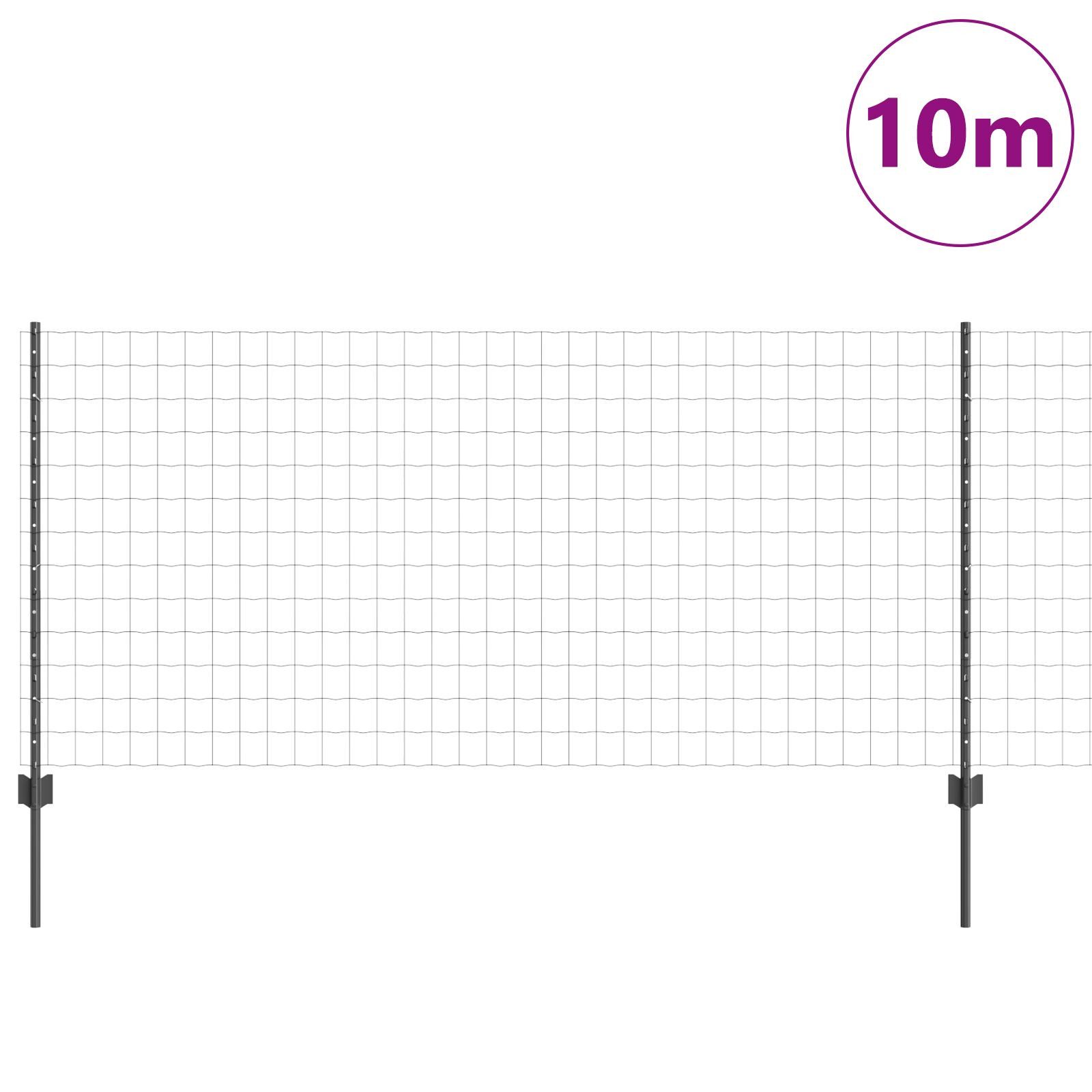 vidaXL Zaunpfosten Gartenzaunset Set aus 2 günstig online kaufen