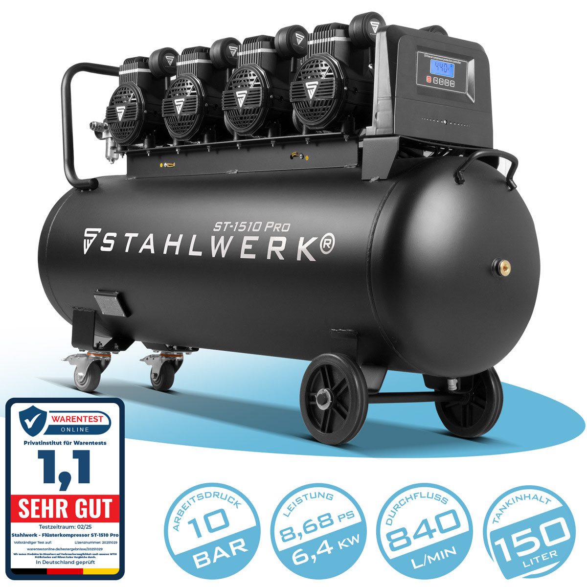 STAHLWERK Kompressor Kompressor ST-1510 Pro mit günstig online kaufen