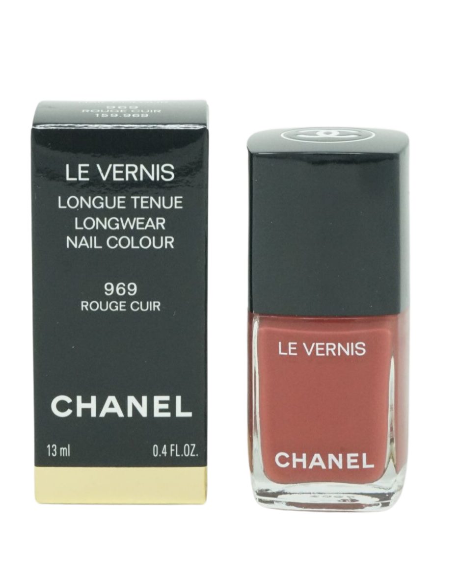 CHANEL Eau de Toilette Chanel Le Vernis Longwear Nagellack 13ml 969 Rouge Cuir