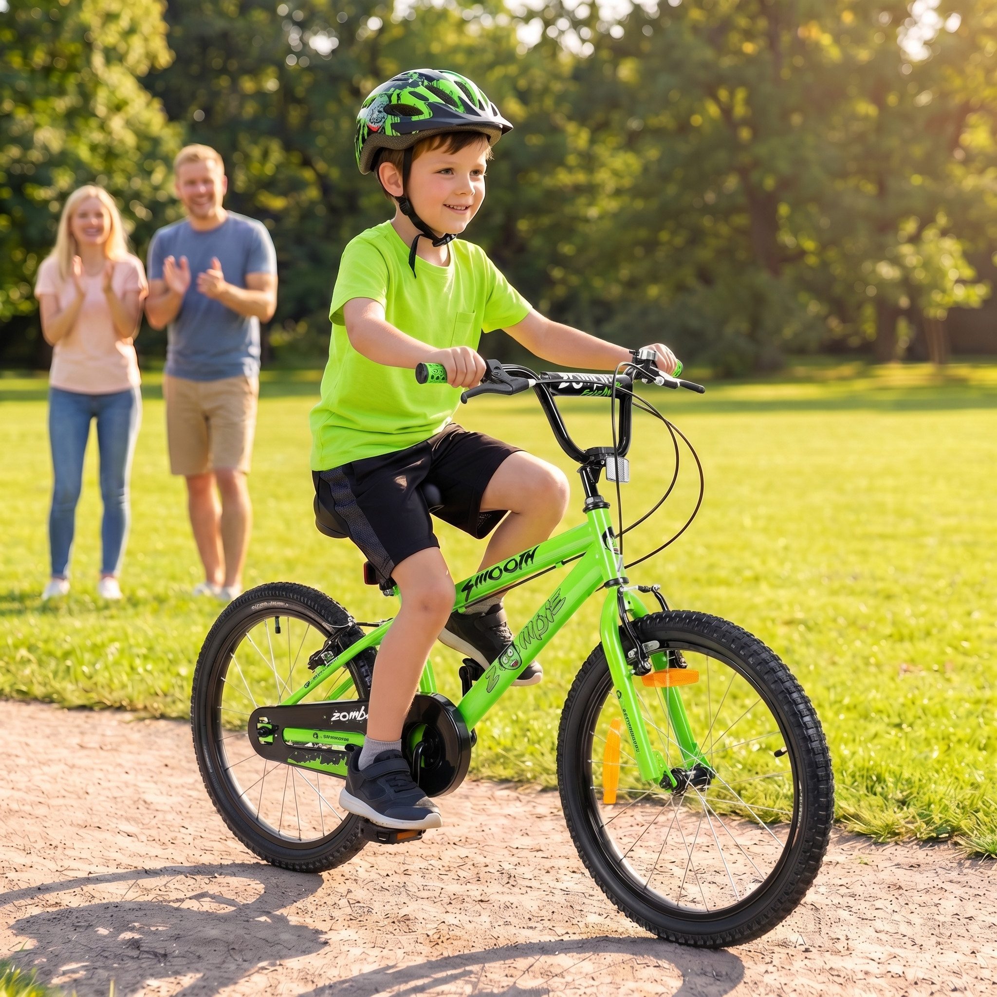 Actionbikes Motors Kinderfahrrad Zombie 12 - 20 Zoll Kinderfahrrad ab 3 Jahren, 1 Gang, ohne Schaltung, (Kinderfahrrad 12 Zoll, Kinderfahrrad 16 Zoll, Kinderfahrrad 20 Zoll, Kinderfahrrad ab 3 Jahre, Kinderfahrrad 5 Jahre, Kinderfahrrad Jungs), höhenverstellbares Bike Jungen Mädchen Rad Kinderrad ab 4 Jahre