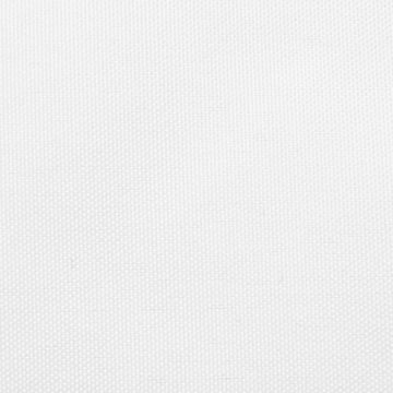 furnicato Sonnenschirm Sonnensegel Oxford-Gewebe Rechteckig 5x6 m Weiß