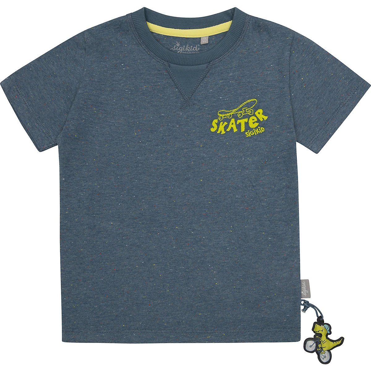 Kinder Kids (Gr. 92 - 146) Sigikid T-Shirt T-Shirt SPORTY DINO für Jungen, Organic Cotton