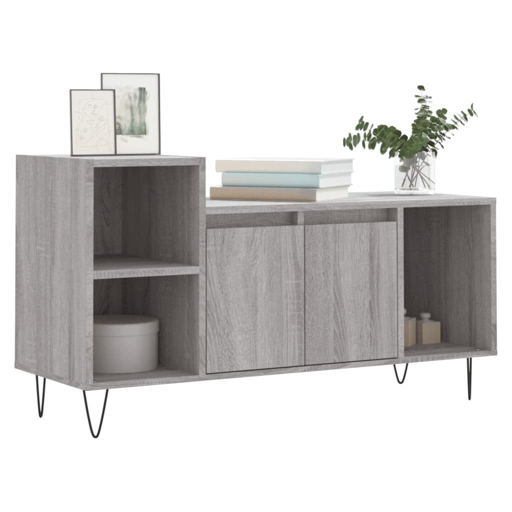 vidaXL TV-Schrank TV-Schrank Grau Sonoma 100x35x55 günstig online kaufen