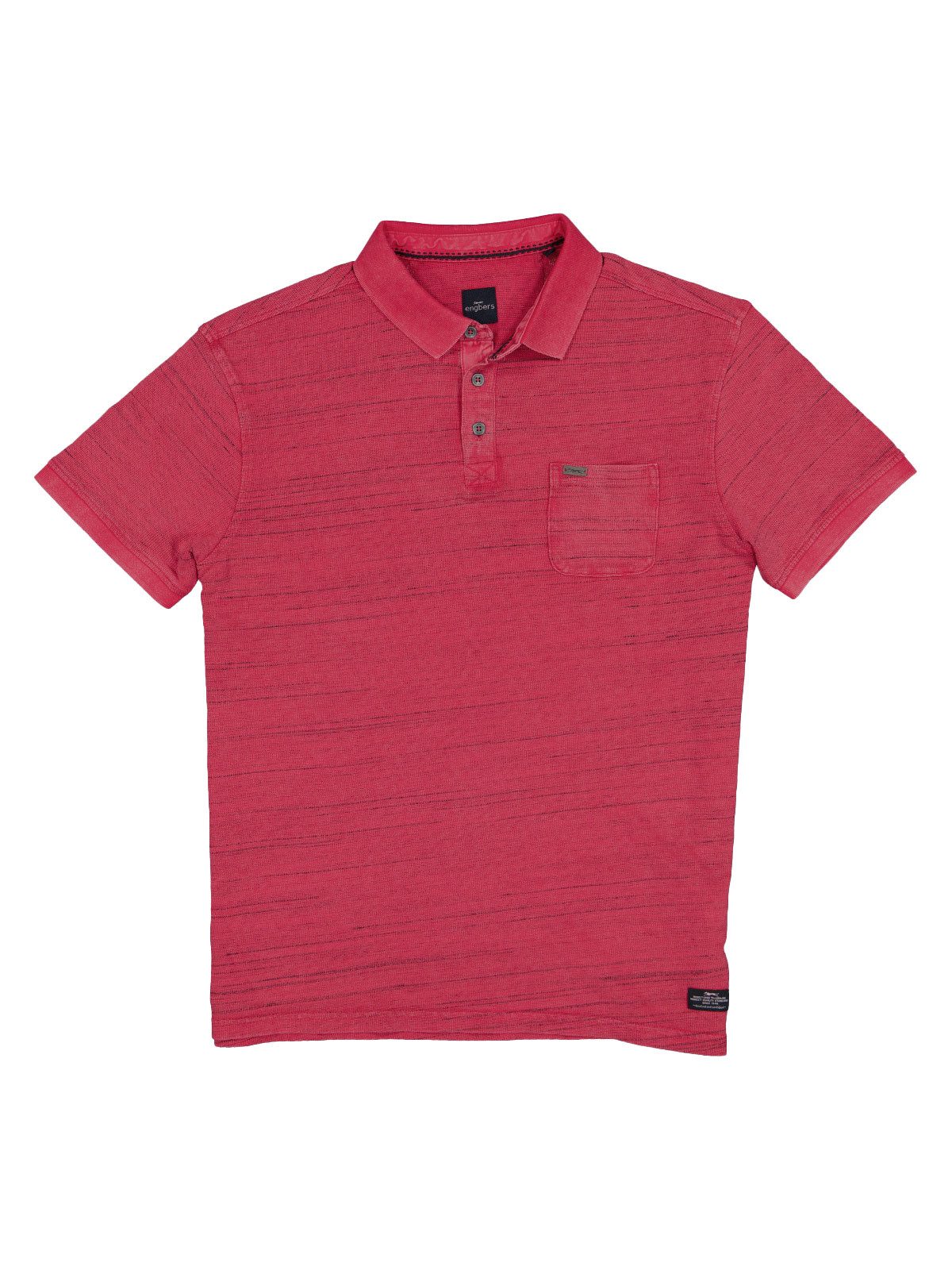 Engbers Poloshirt Herren Poloshirt, Rot günstig online kaufen