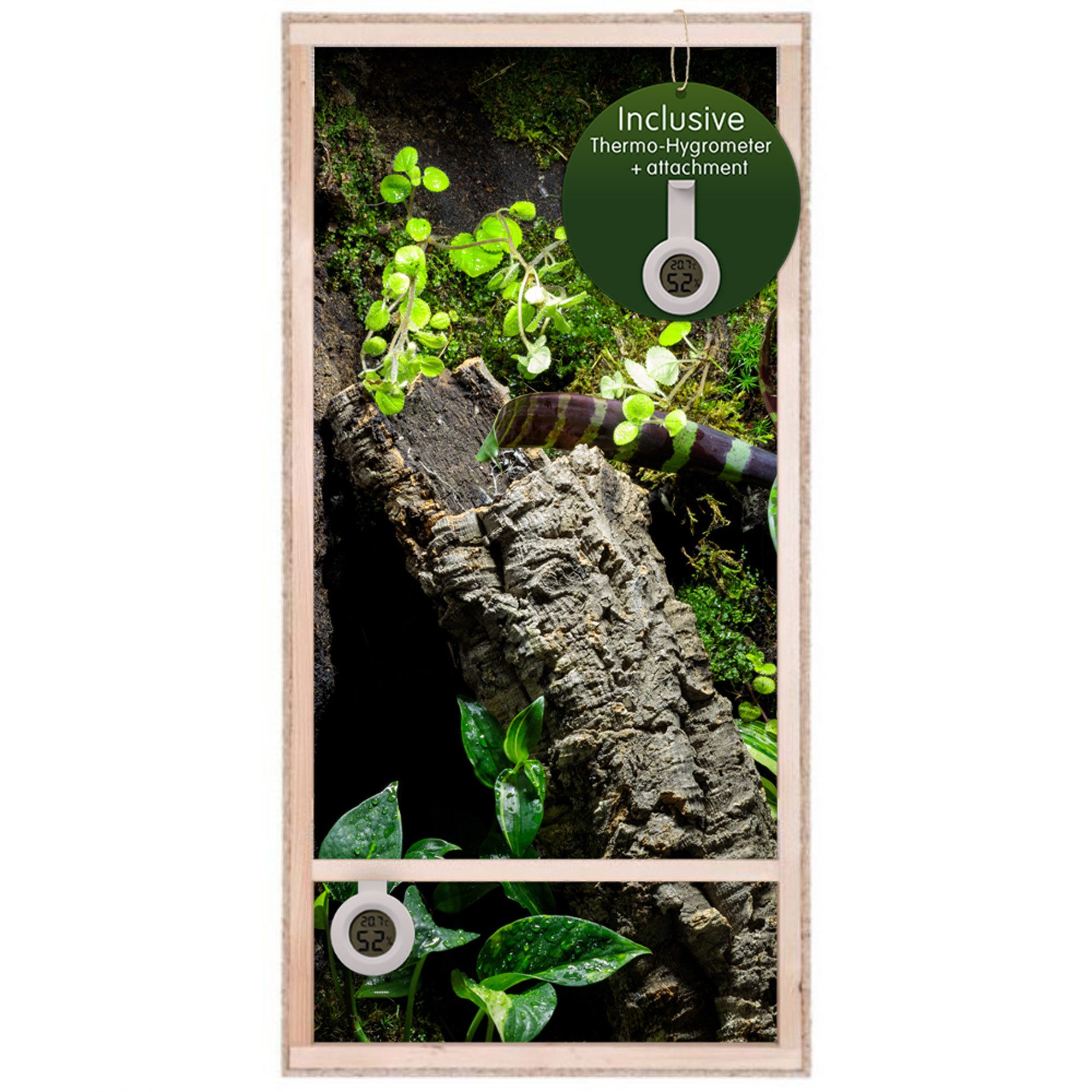 Terrarium Hochterrarium für Chamäleon 60x120x60 cm