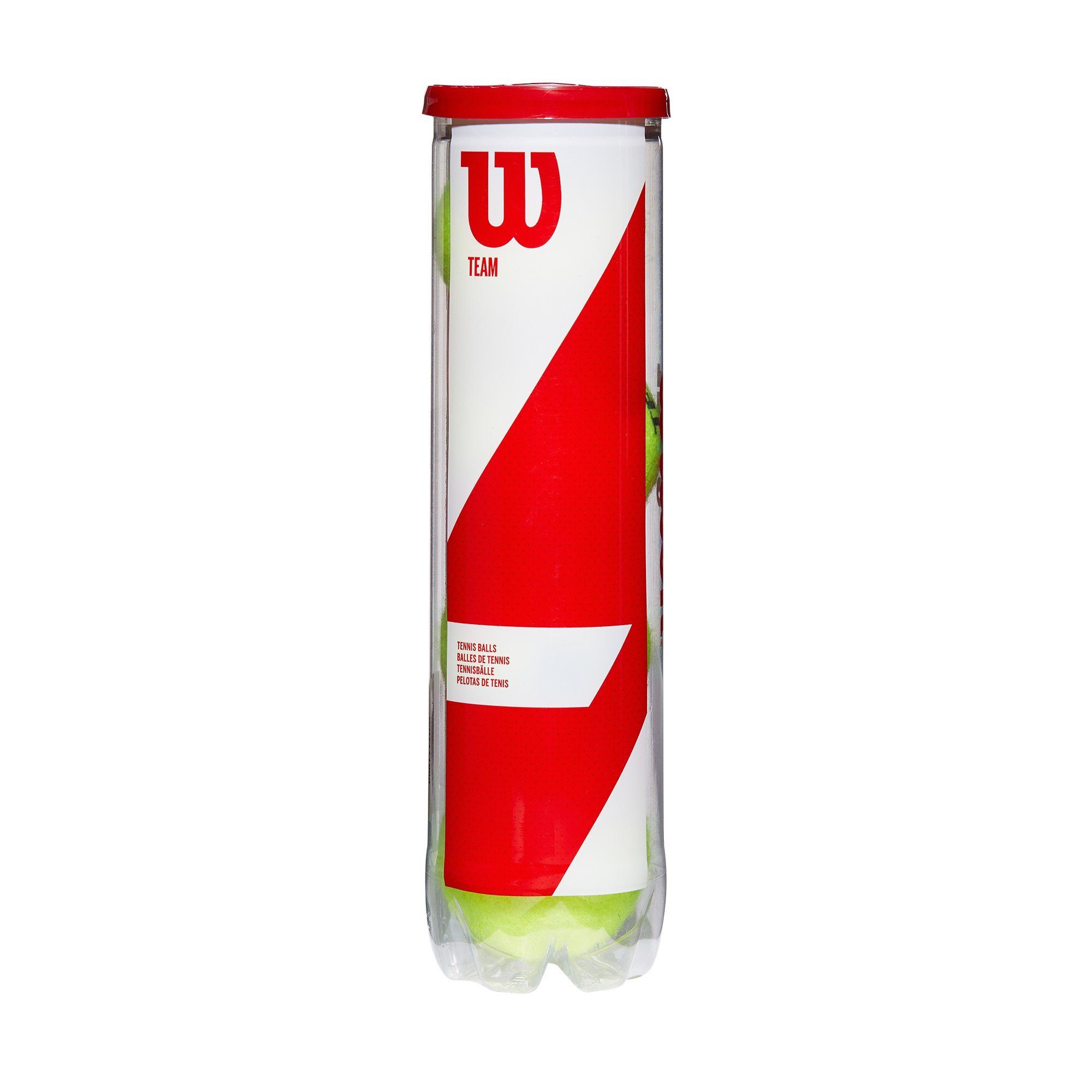 Wilson Tennisball Team W Practice Dose 4er